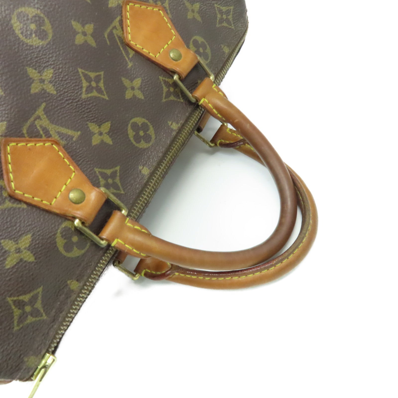 LOUIS VUITTON 【激減優惠】Monogram Speedy 30 Handbag金扣手挽袋啡色