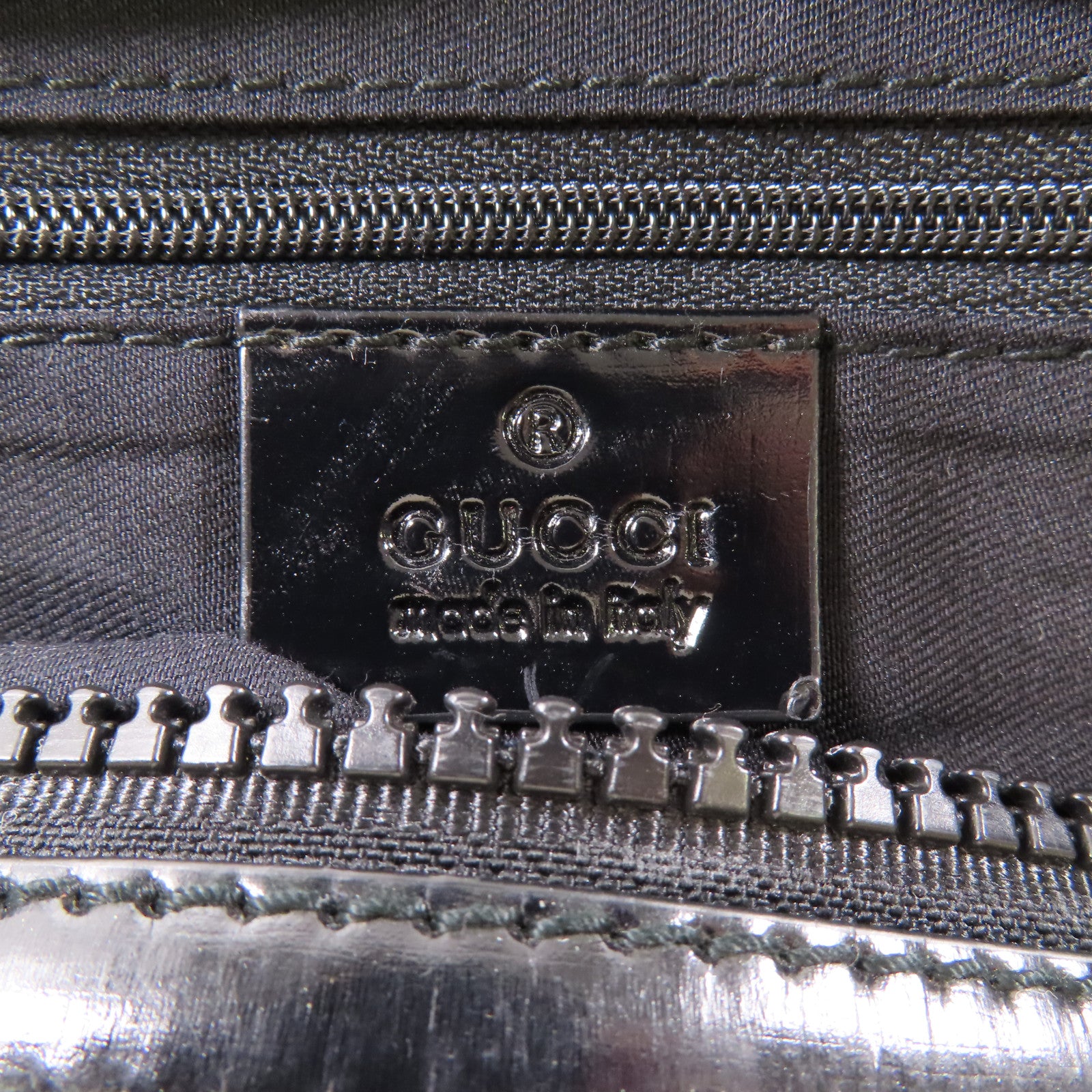 GUCCI 帆布Handbag金扣手挽袋