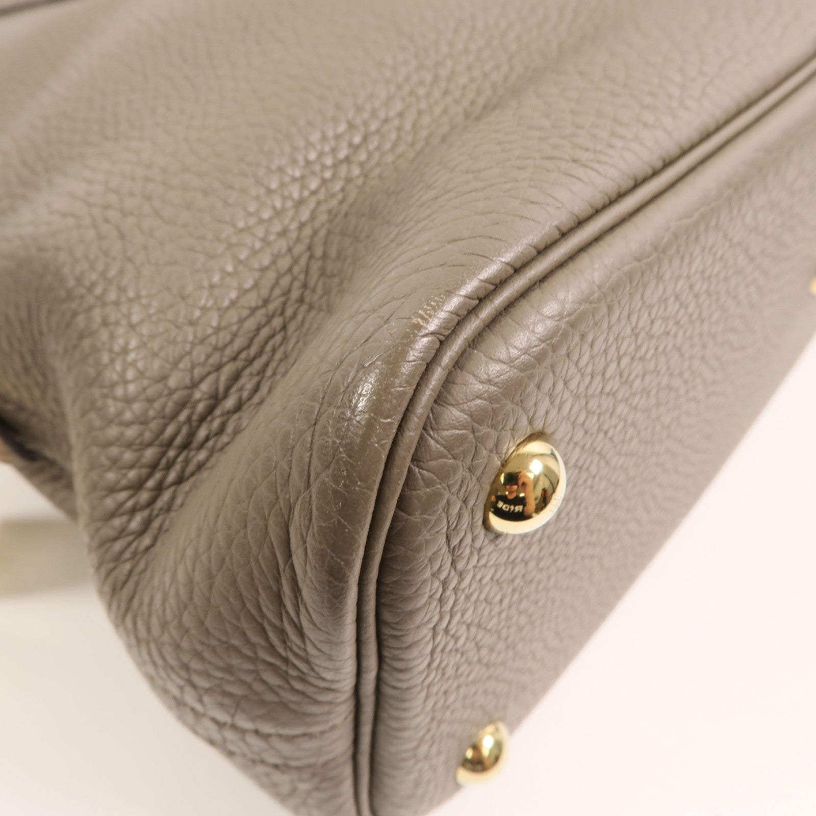 HERMES Togo皮革Bolide 31手挽袋Etain