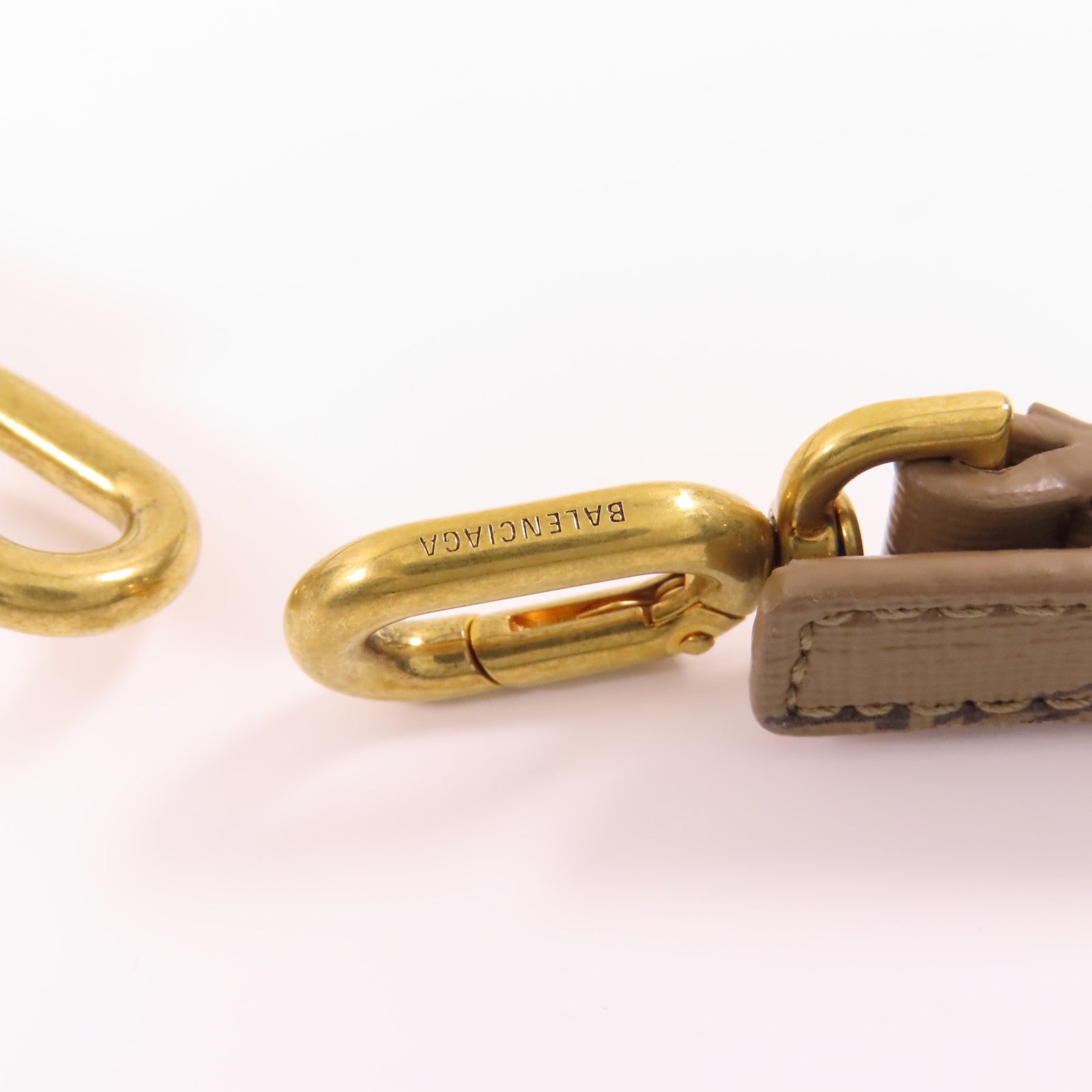 BALENCIAGA 【激減優惠】牛皮皮革Hourglass Top Handle金扣手挽肩背兩用袋