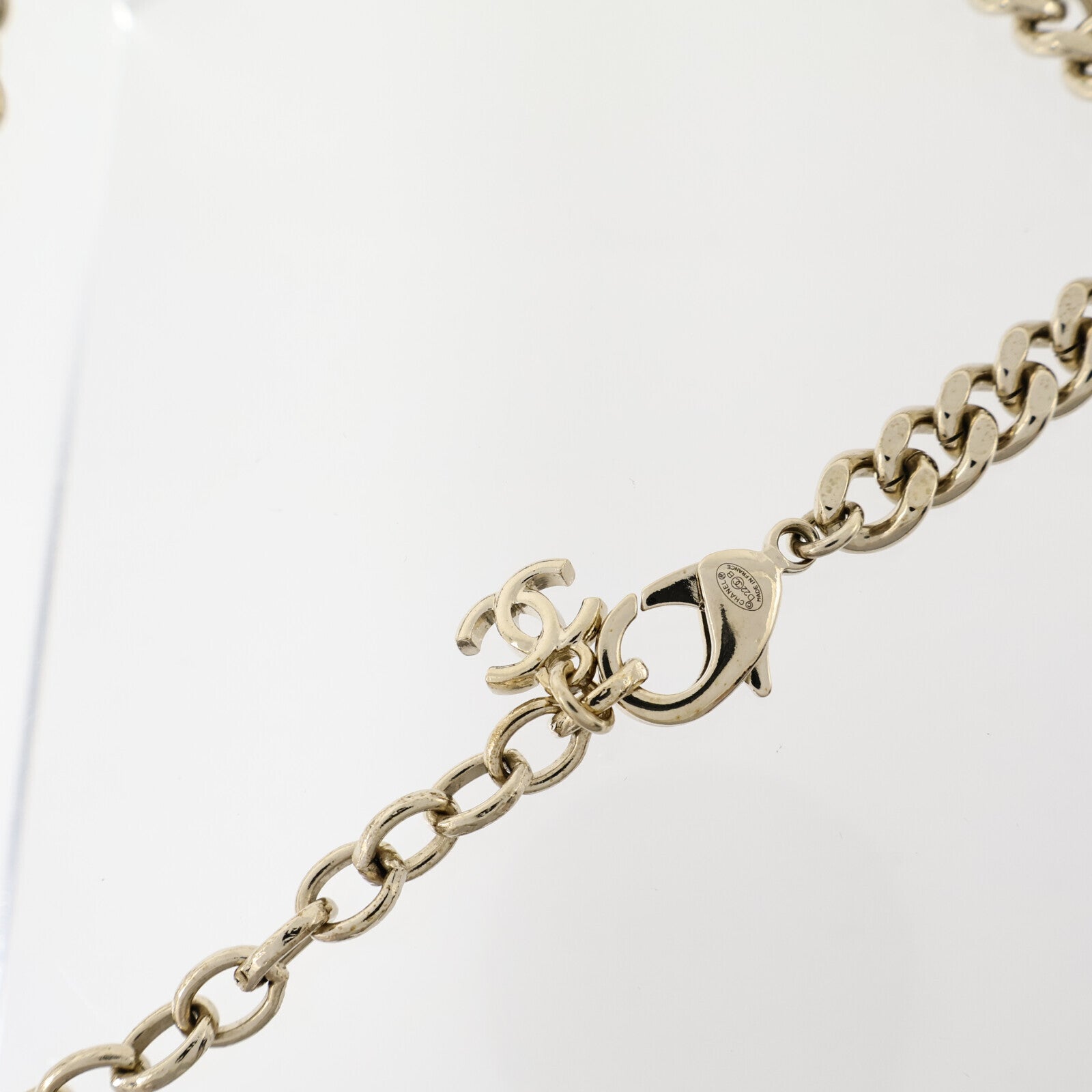 CHANEL 金屬/PVC Choker Necklace項鏈