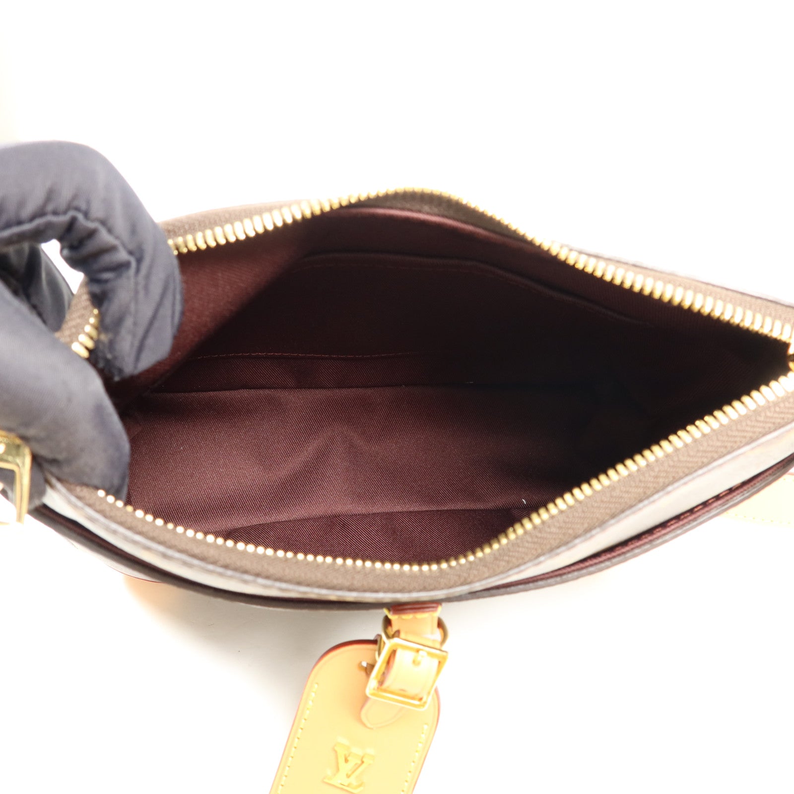 LOUIS VUITTON Monogram Odeon PM金扣手挽袋