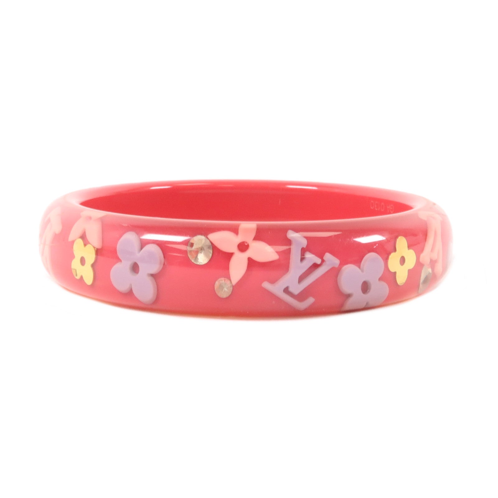 LOUIS VUITTON 樹脂Inclusion Bangle手鐲