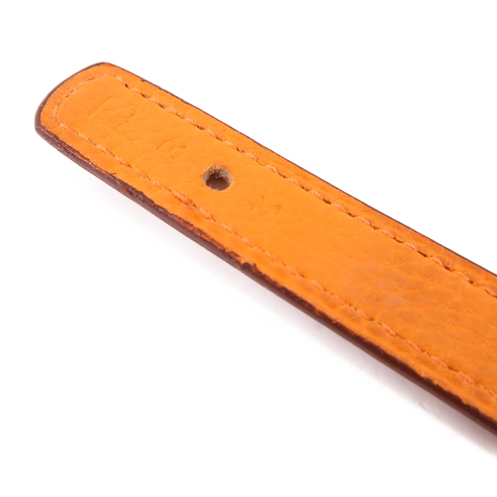 HERMES 皮革/金屬Bangle手鐲Hermes#M