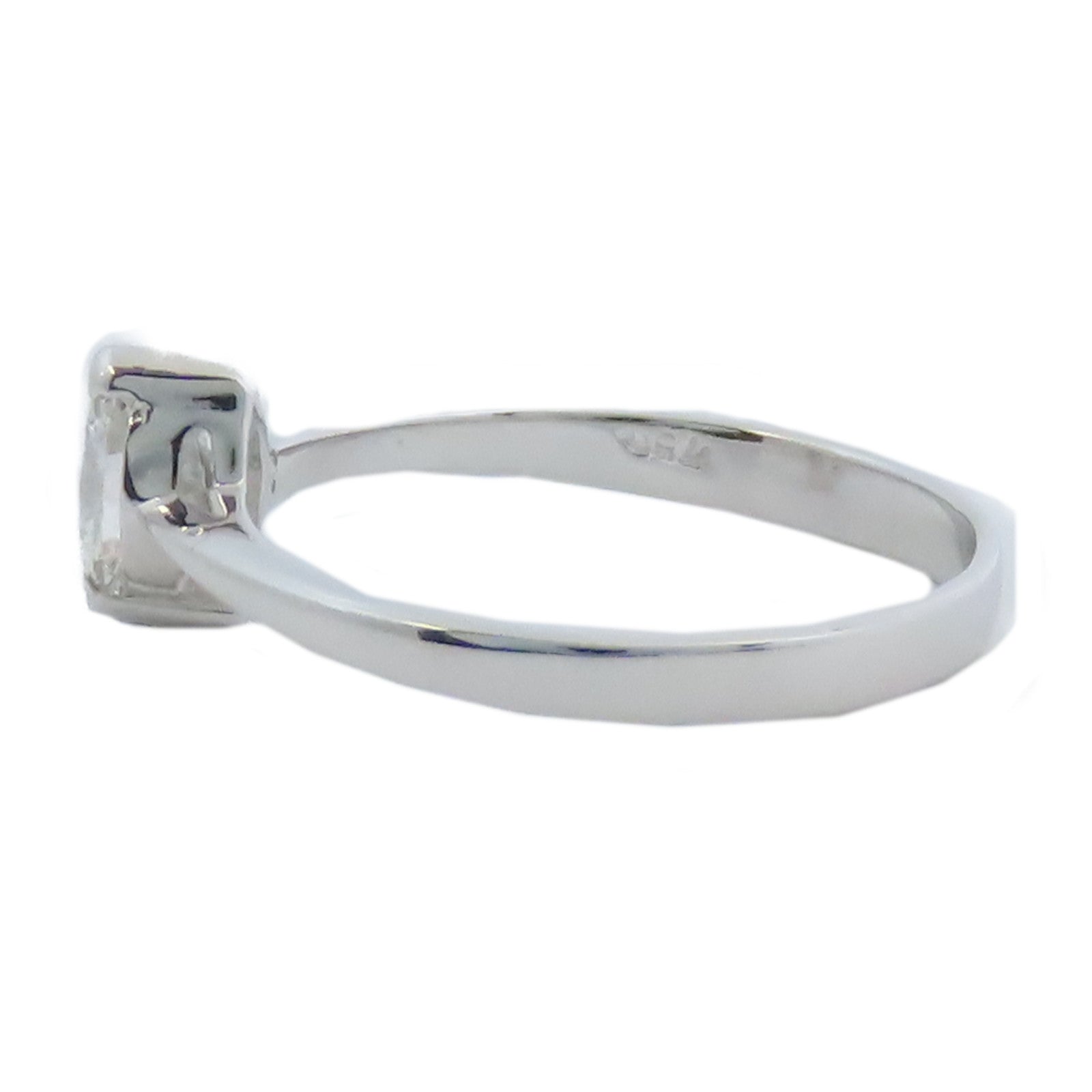 JEWELRY 【激減優惠】18K白金Diamond Ring鑽石戒指US#5