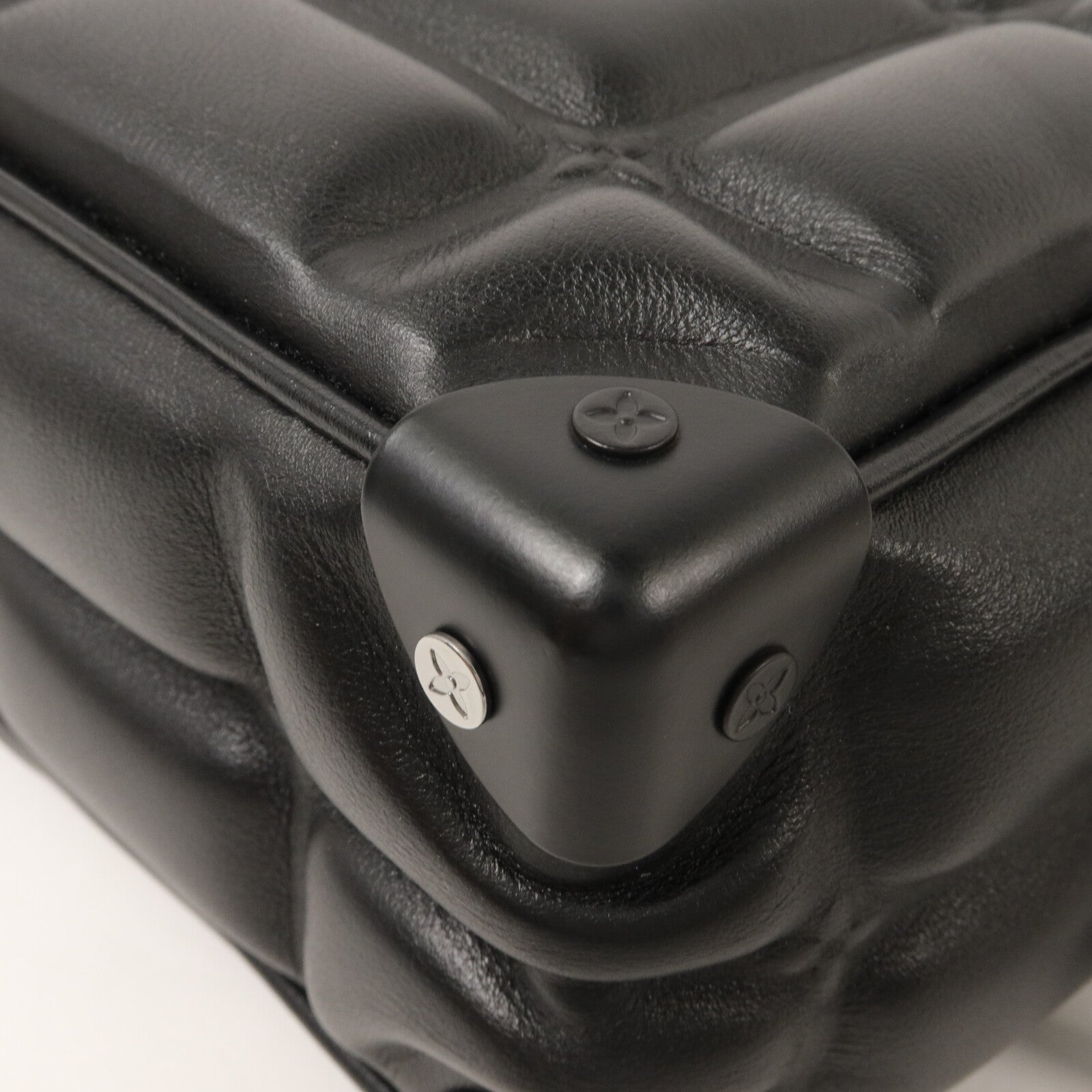 LOUIS VUITTON Puffy Damier Mini Soft Trunk鏈帶肩背袋