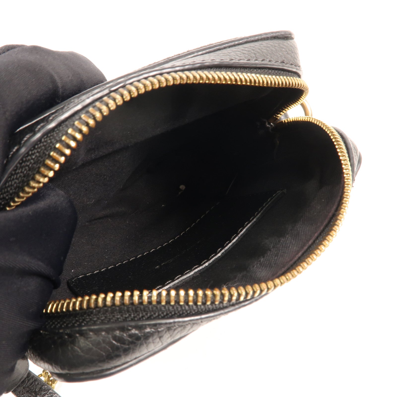 SEE BY CHLOE 牛皮皮革Shoulder Bag金扣鏈帶肩背袋