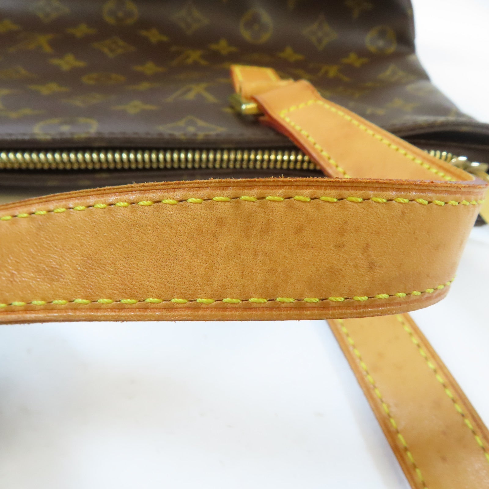 LOUIS VUITTON 【激減優惠】Monogram Cabas Piano金扣肩背袋啡色