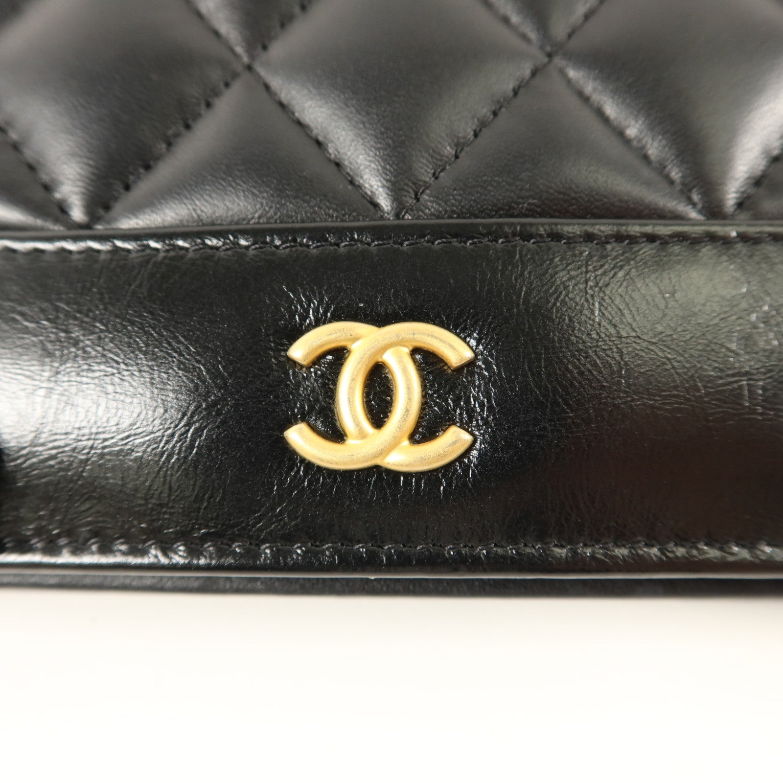 CHANEL 牛皮皮革Gabrielle Long Wallet長錢包