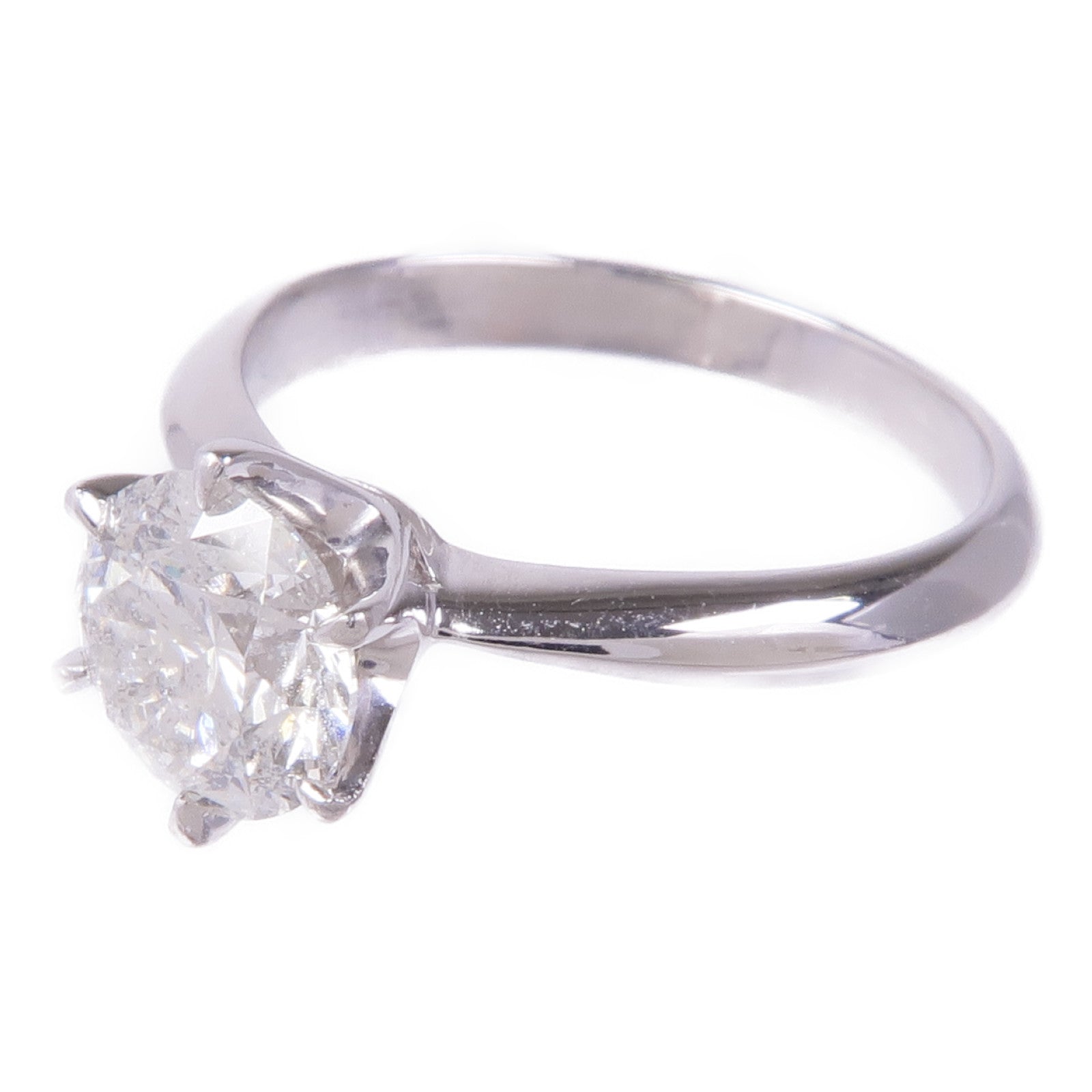 JEWELRY Diamond Ring PT950 Platinum US#4.5