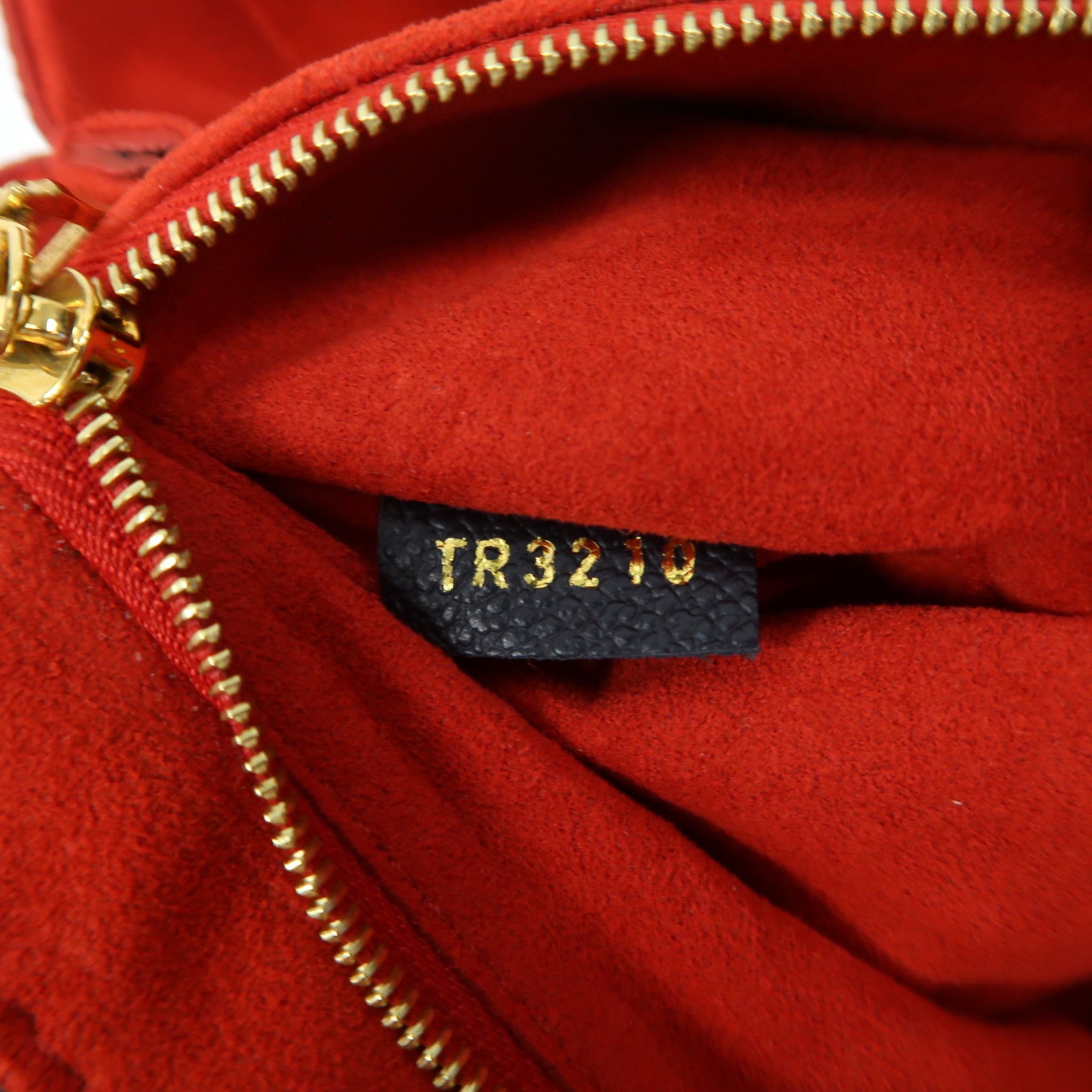 LOUIS VUITTON Monogram Empreinte Vavin PM金扣肩背袋藍色