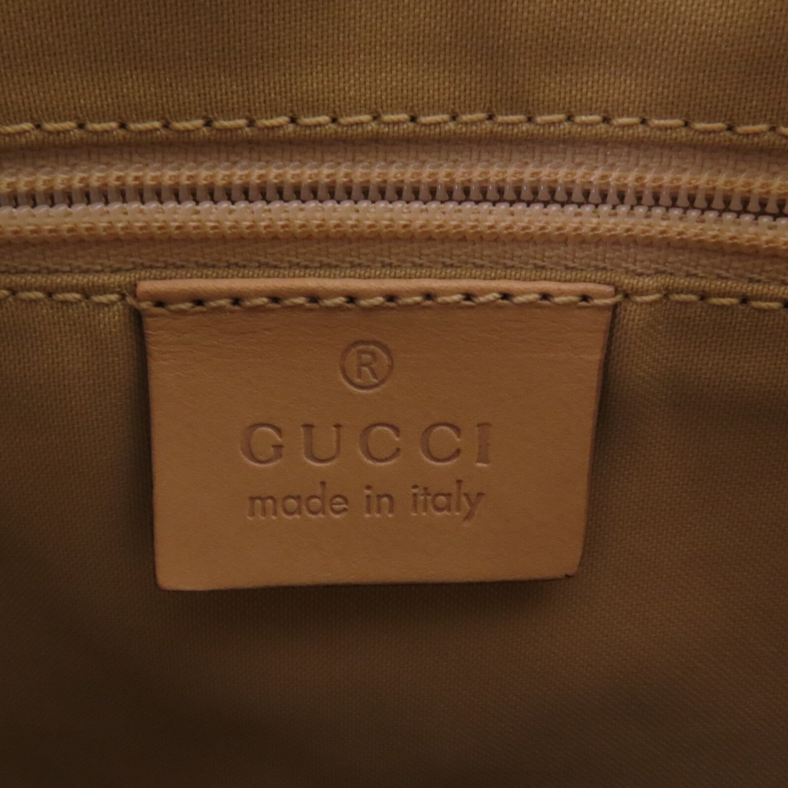 GUCCI GG帆布Jackie銀扣肩背袋