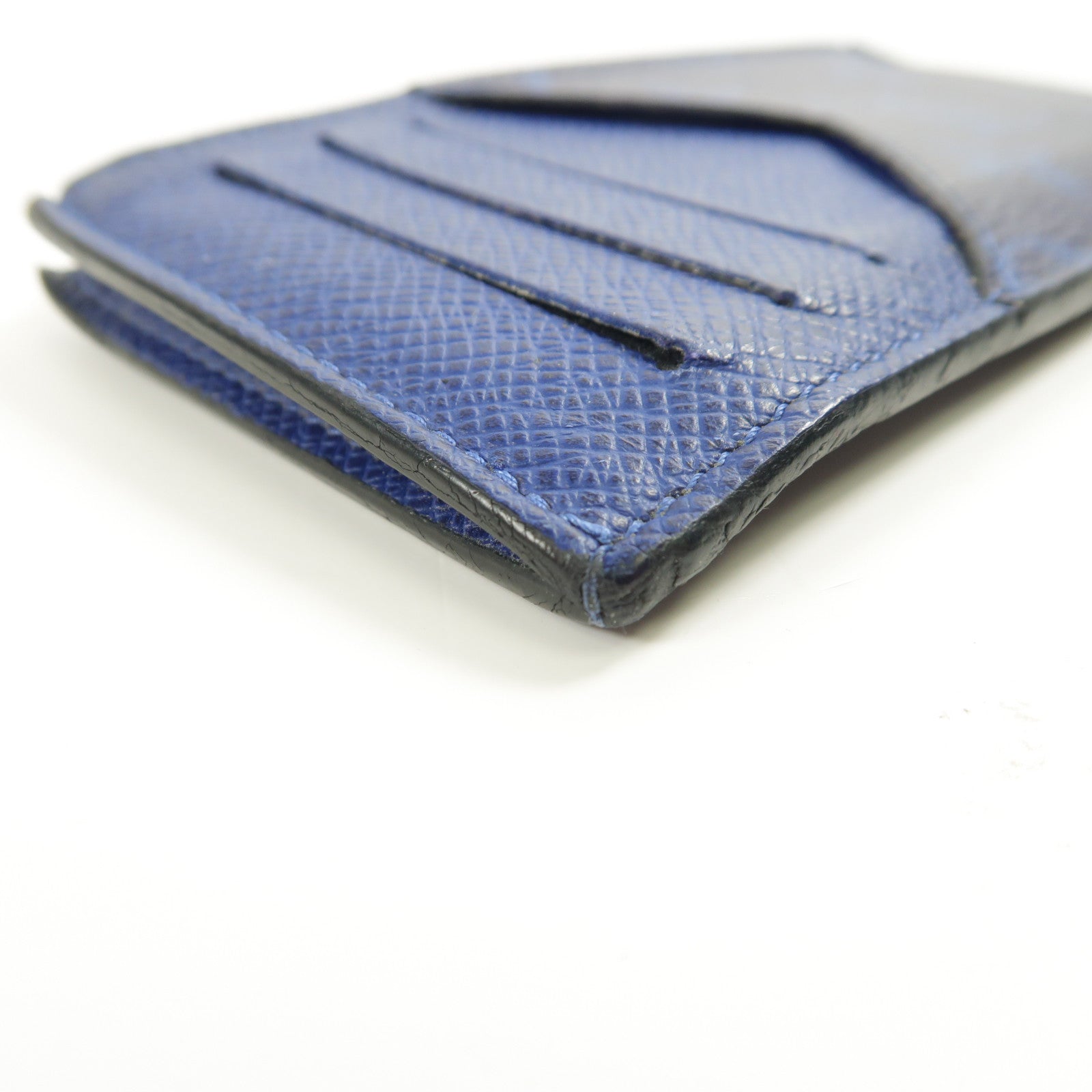 LOUIS VUITTON Monogram/Taiga Taigarama銀扣卡片套