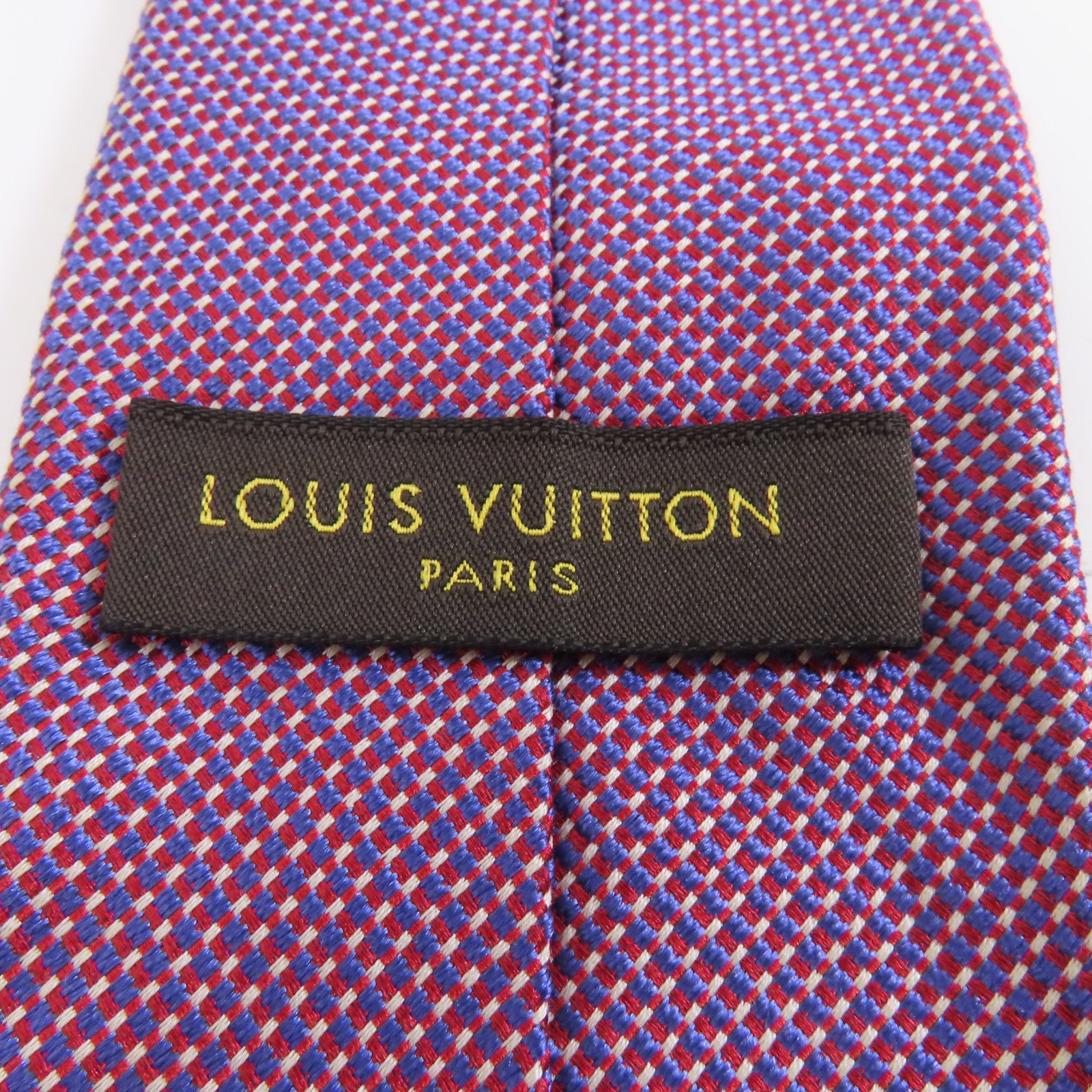 LOUIS VUITTON 絲質Necktie領帶紫色
