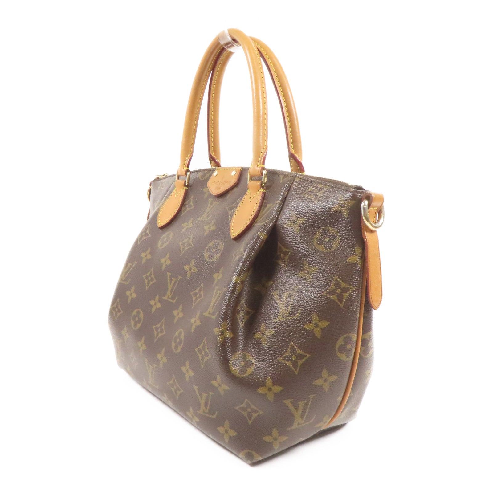 LOUIS VUITTON LV GHW Turenne PM 2way Shoulder Bag M48814 Monogram Brown