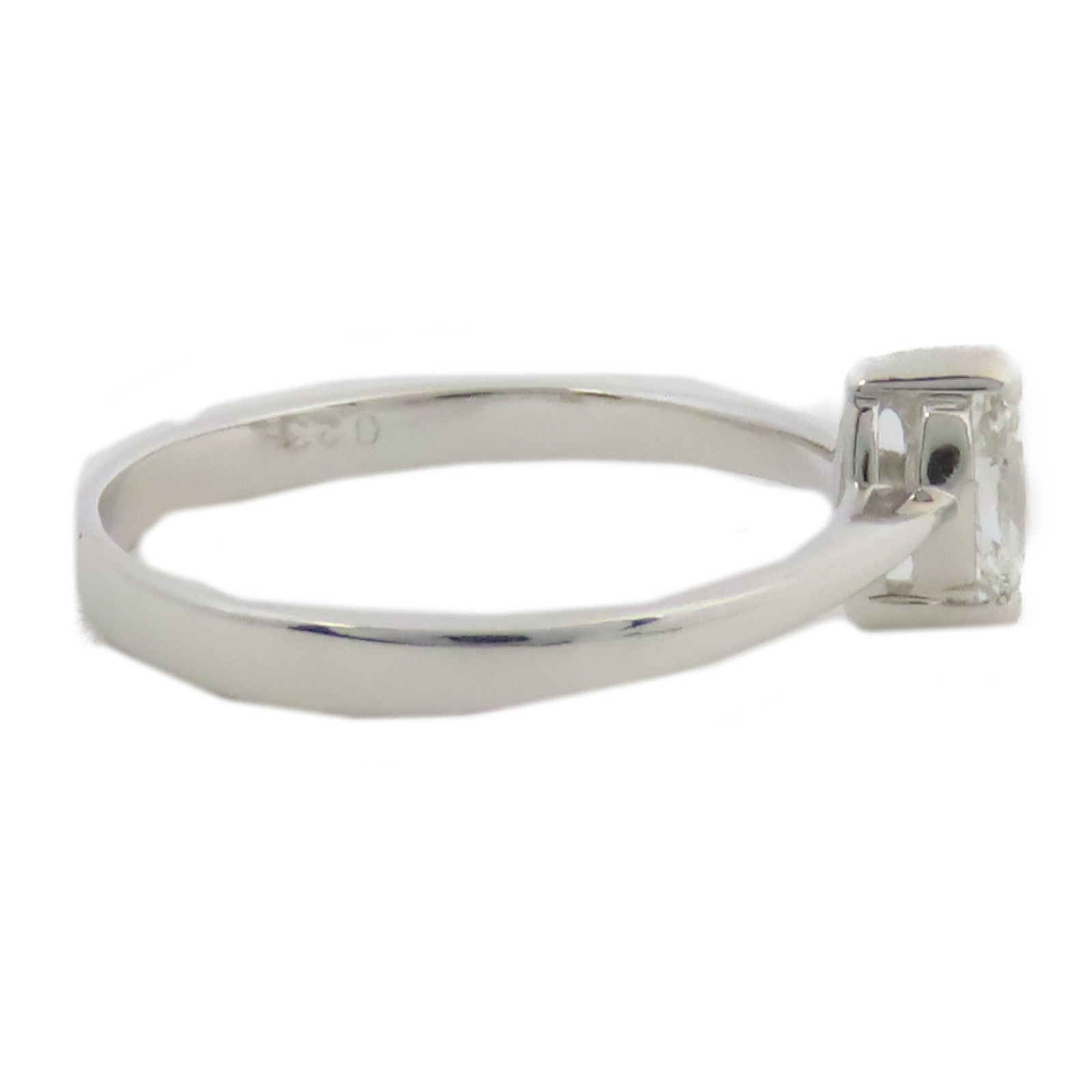 JEWELRY 【激減優惠】18K白金Diamond Ring鑽石戒指US#5