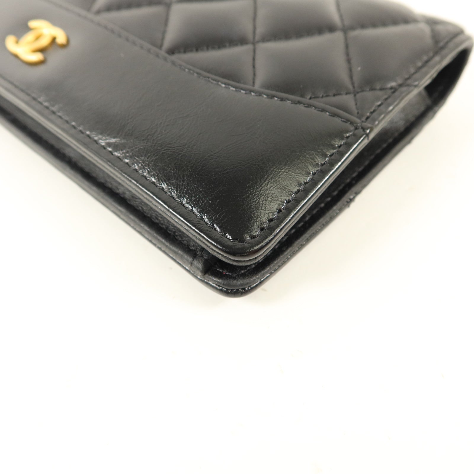 CHANEL 牛皮皮革Gabrielle Long Wallet長錢包