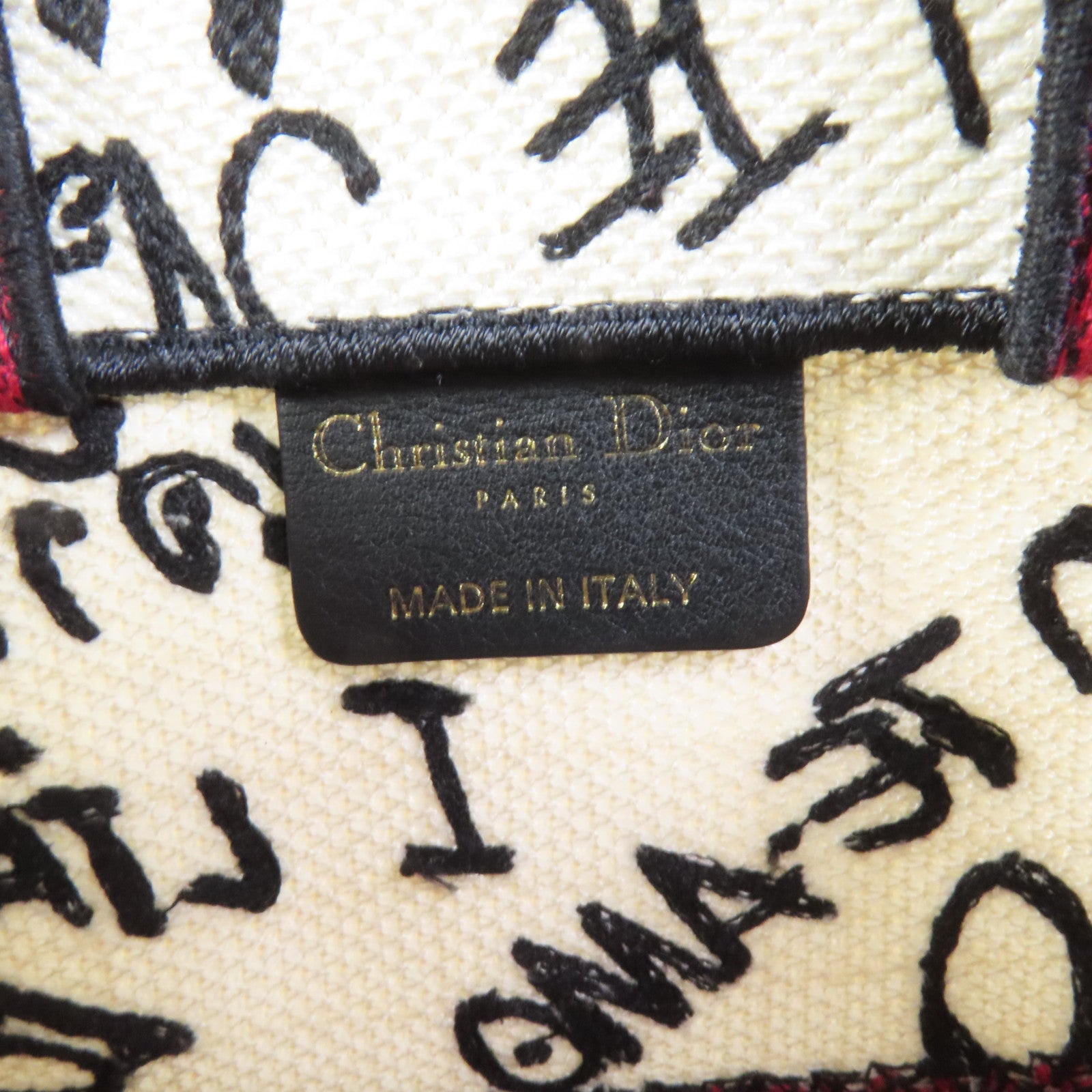 Dior 帆布Book Tote Vertical手挽袋
