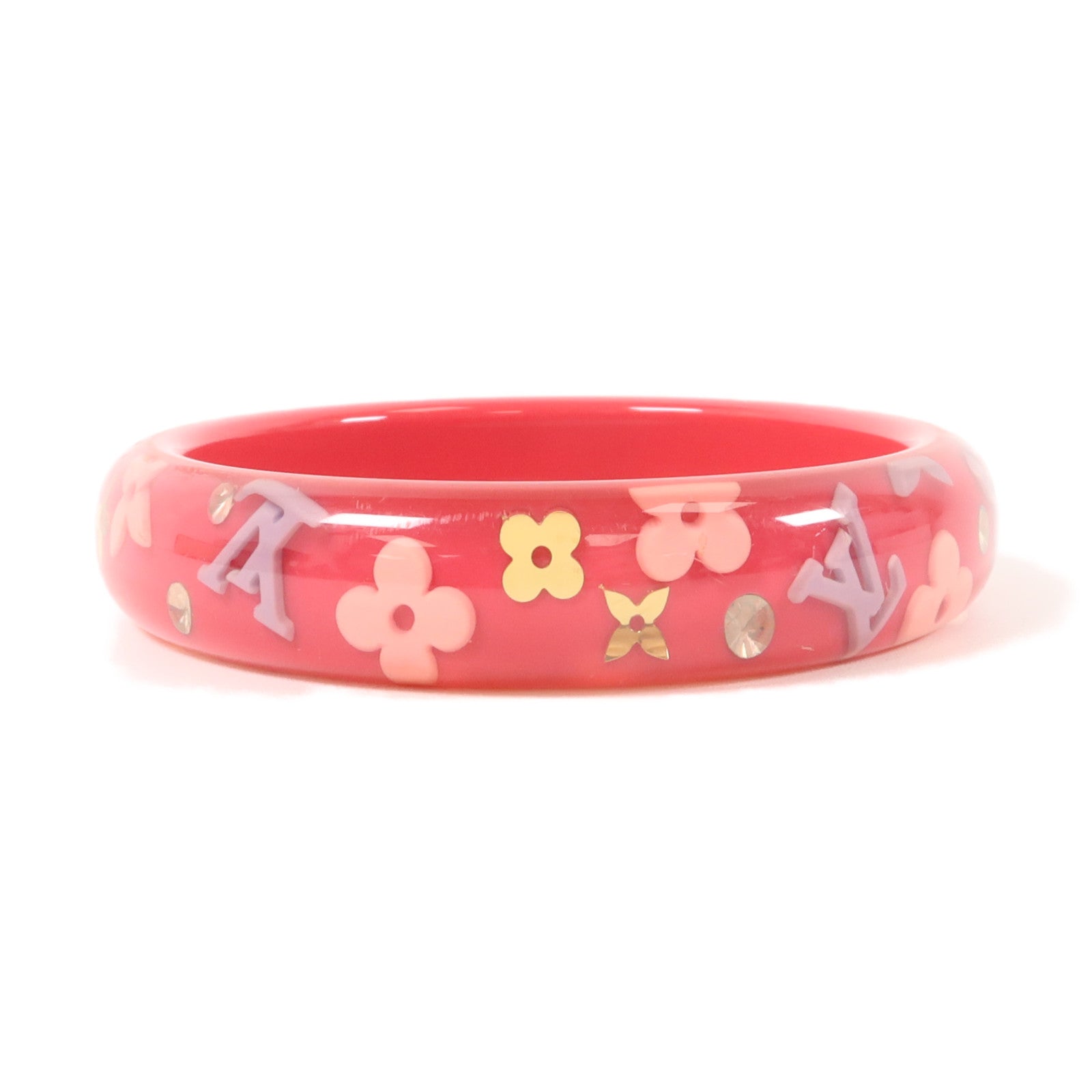 LOUIS VUITTON 樹脂Inclusion Bangle手鐲