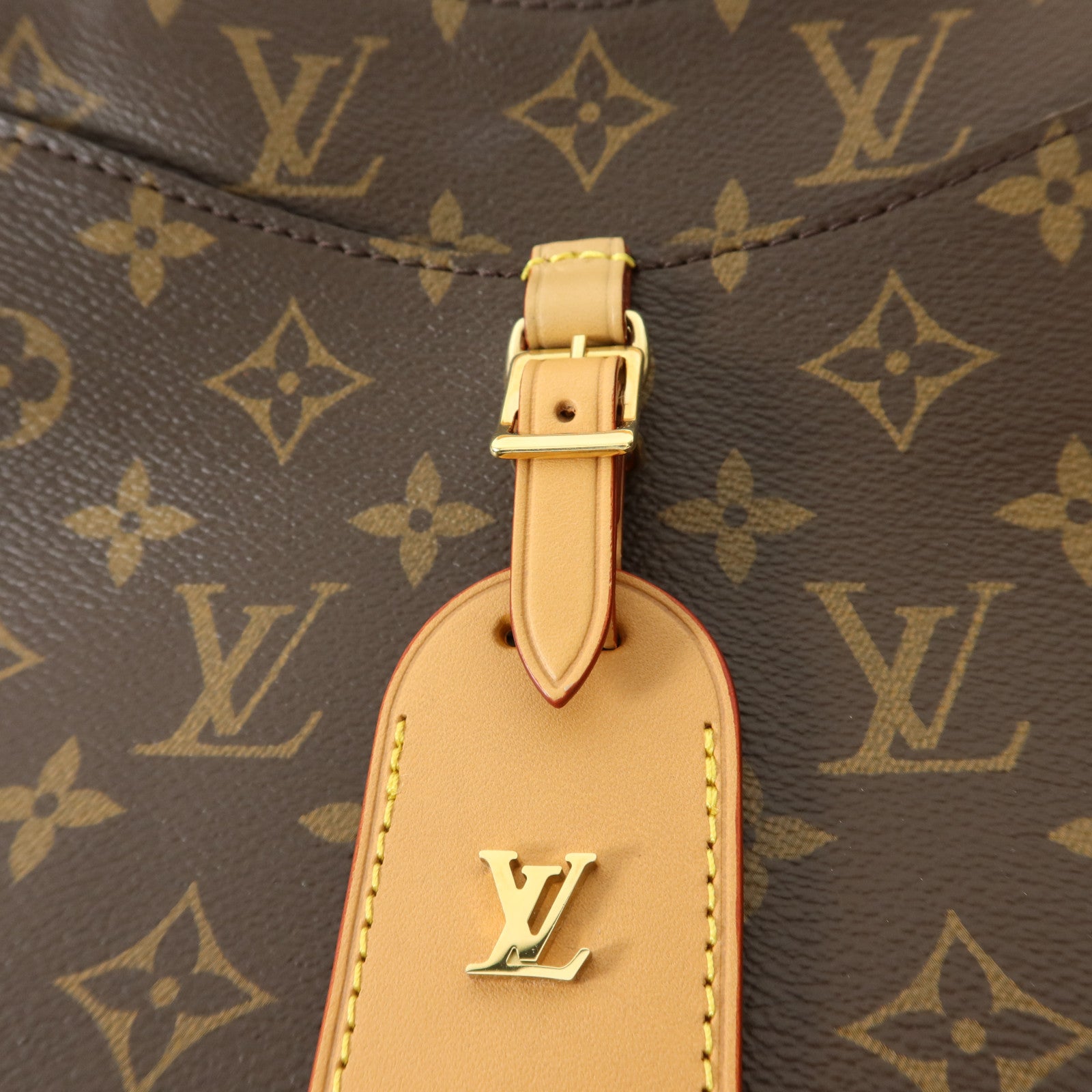 LOUIS VUITTON Monogram Odeon PM金扣手挽袋