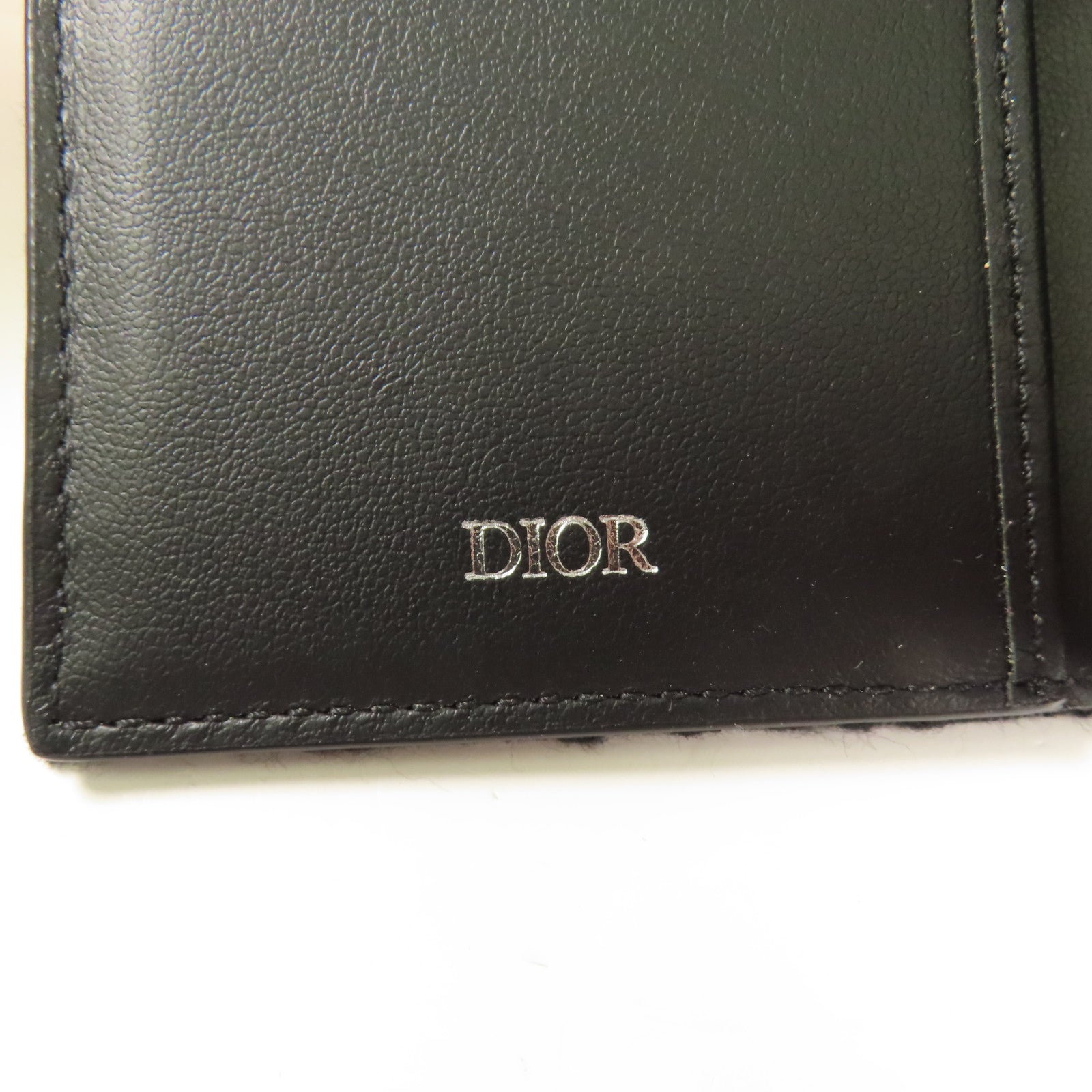Dior 帆布Card Case銀扣卡片套