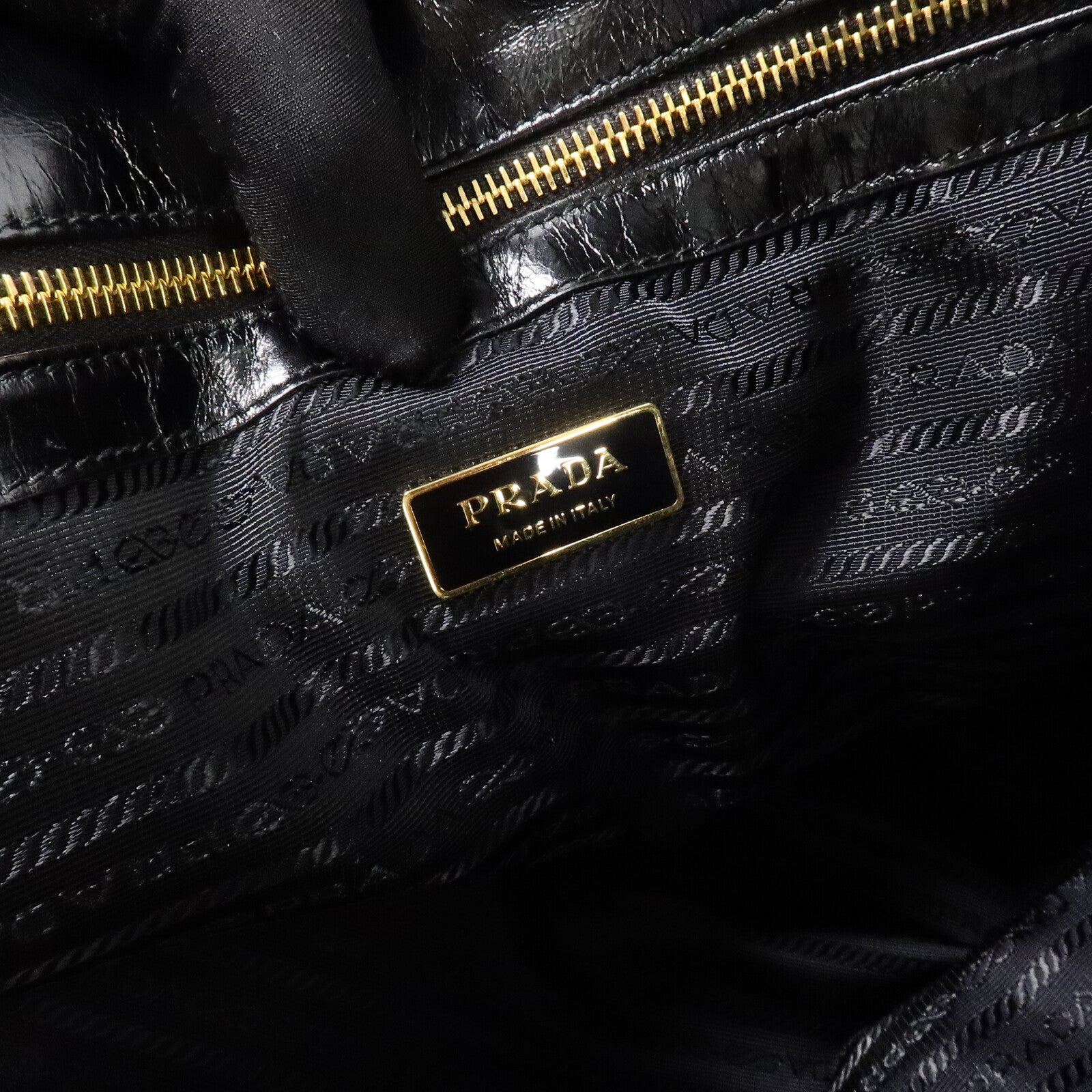 PRADA 皮革Nappa Leather Tote肩背袋