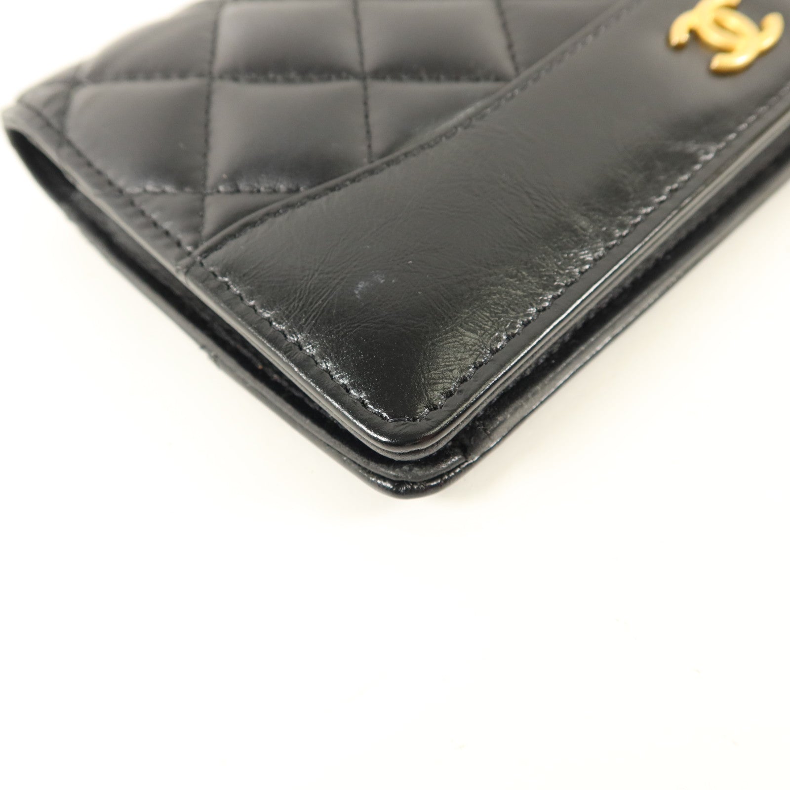 CHANEL 牛皮皮革Gabrielle Long Wallet長錢包