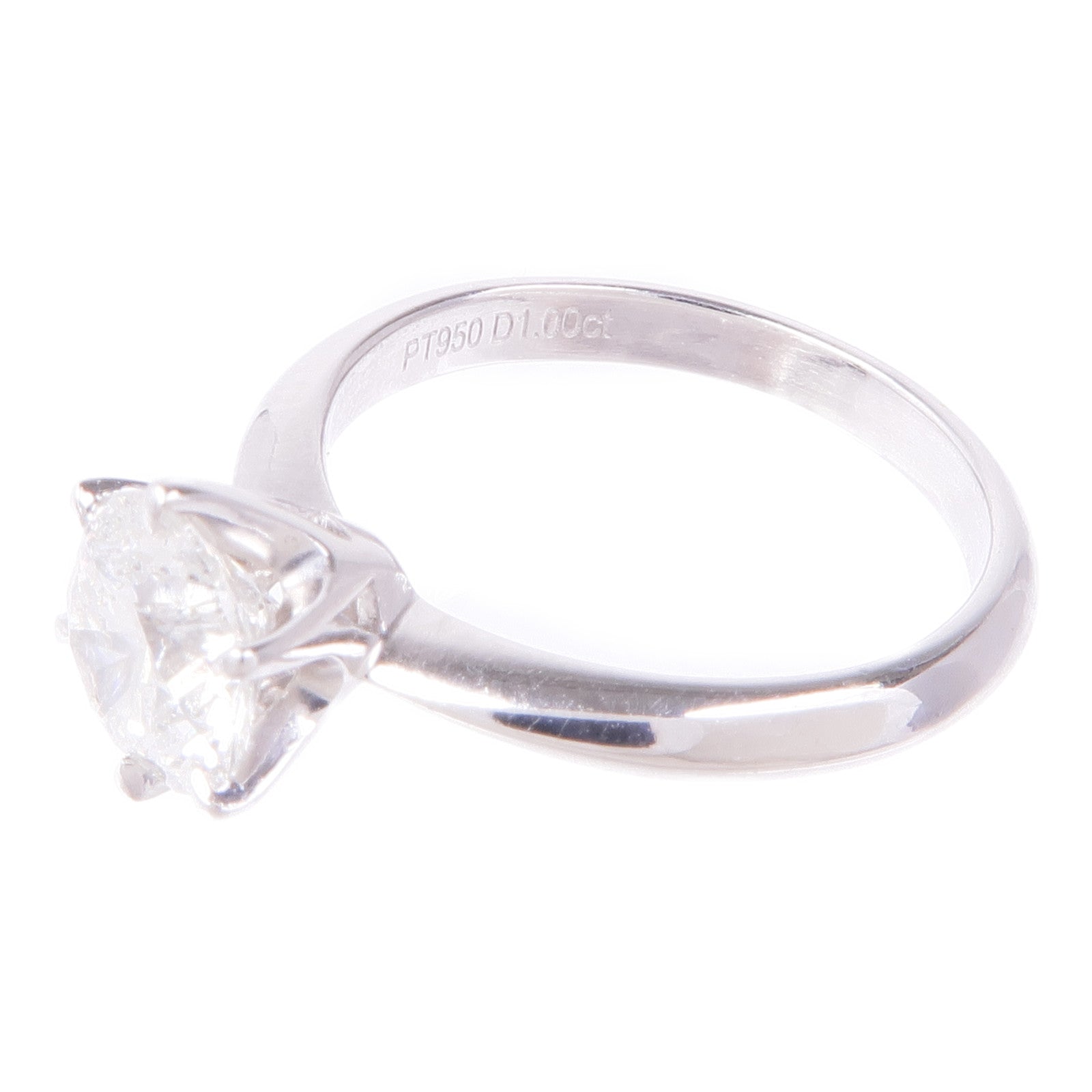 JEWELRY Diamond Ring PT950 Platinum US#4.5