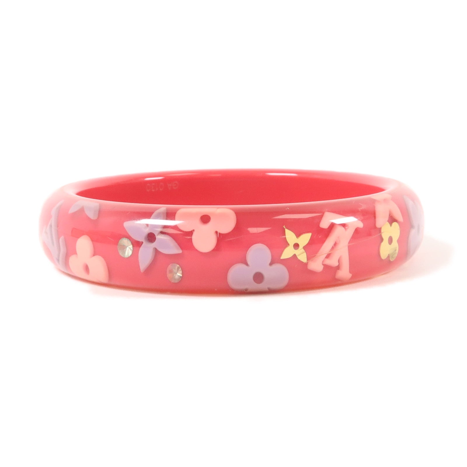 LOUIS VUITTON 樹脂Inclusion Bangle手鐲