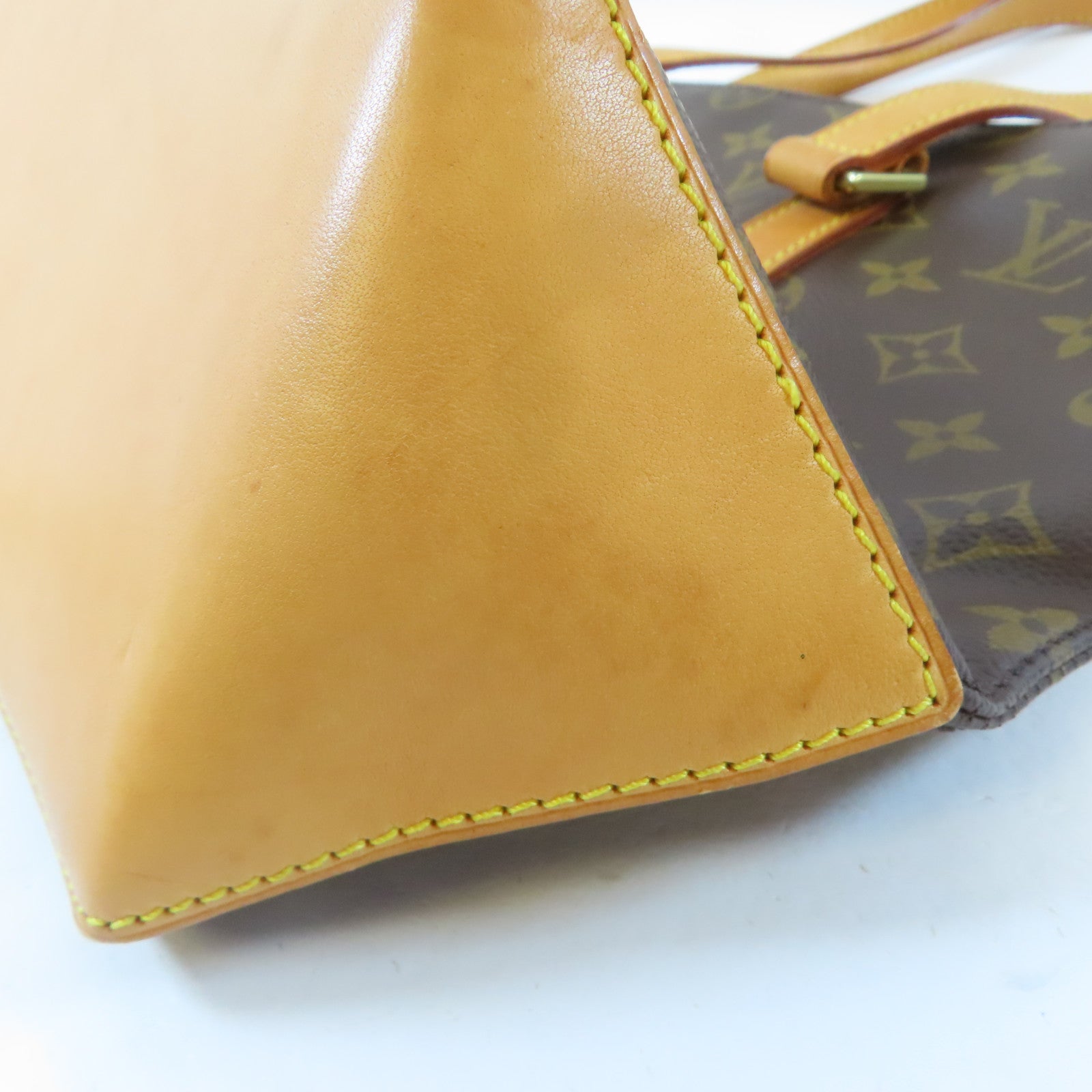 LOUIS VUITTON 【激減優惠】Monogram Cabas Piano金扣肩背袋啡色
