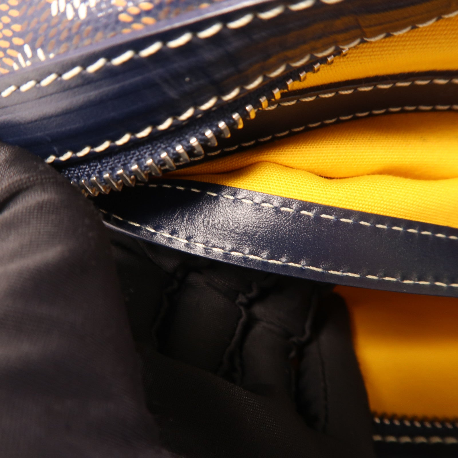 GOYARD 塗層帆布Cap Vert PM銀扣肩背袋