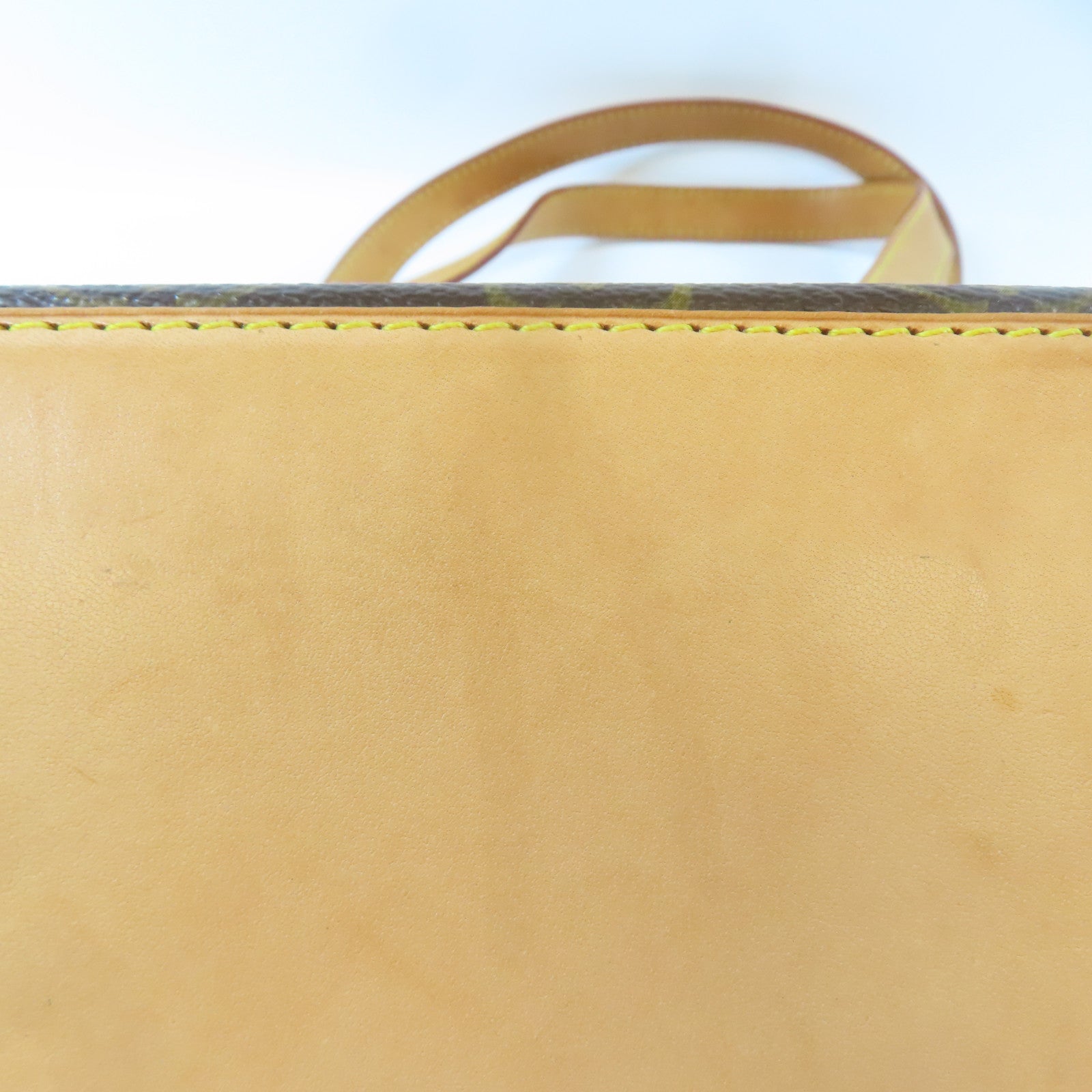 LOUIS VUITTON 【激減優惠】Monogram Cabas Piano金扣肩背袋啡色