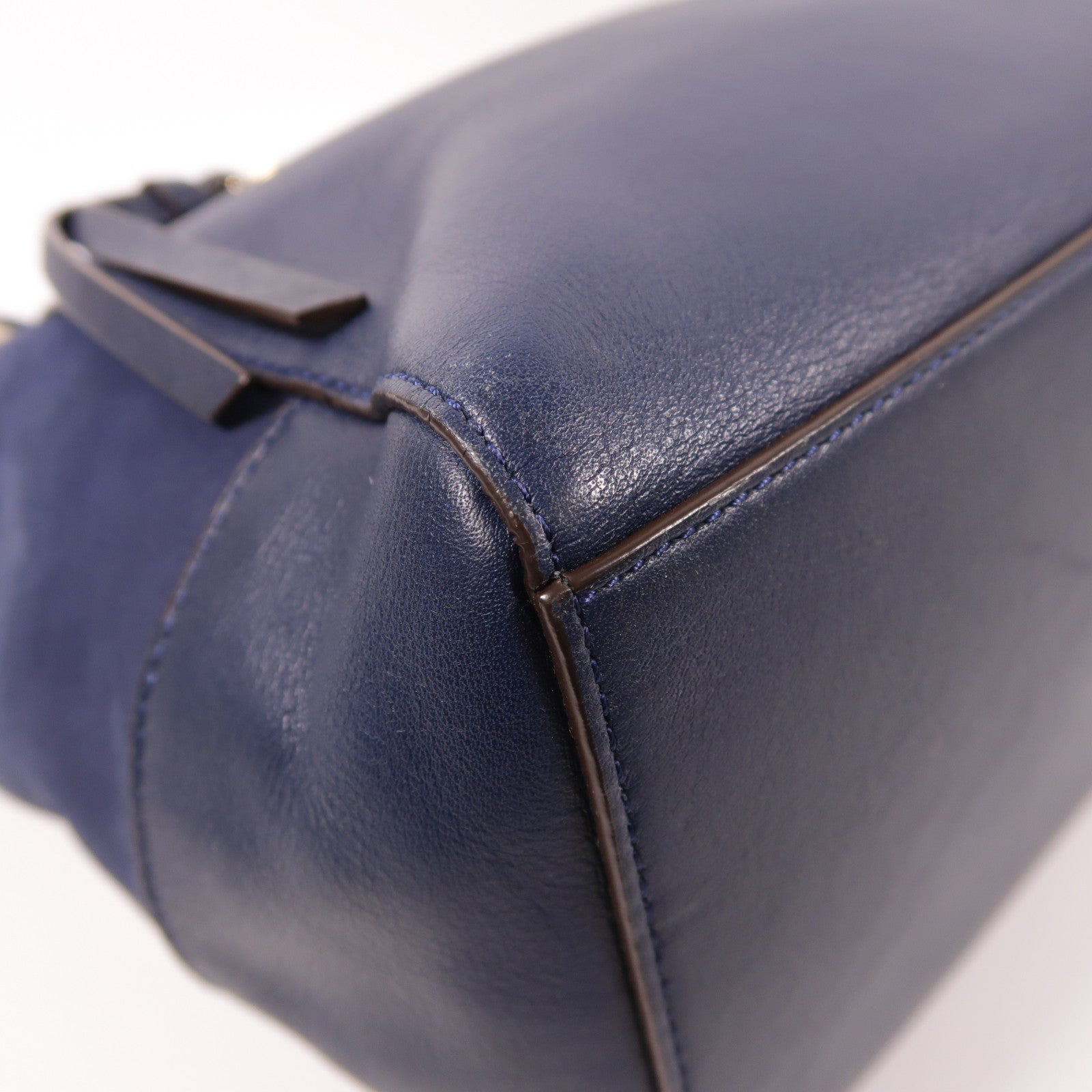 COACH 牛皮皮革Shoulder Bag金扣手挽肩背兩用袋