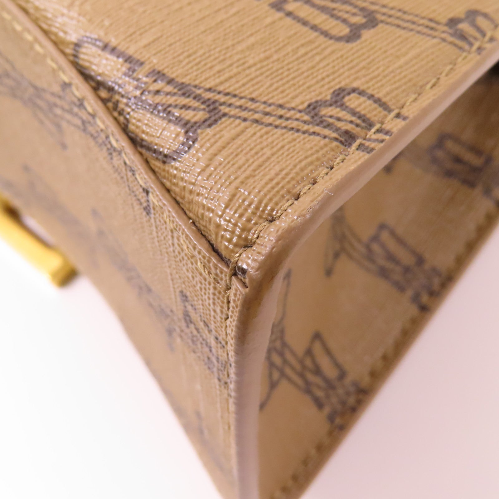 BALENCIAGA 【激減優惠】牛皮皮革Hourglass Top Handle金扣手挽肩背兩用袋