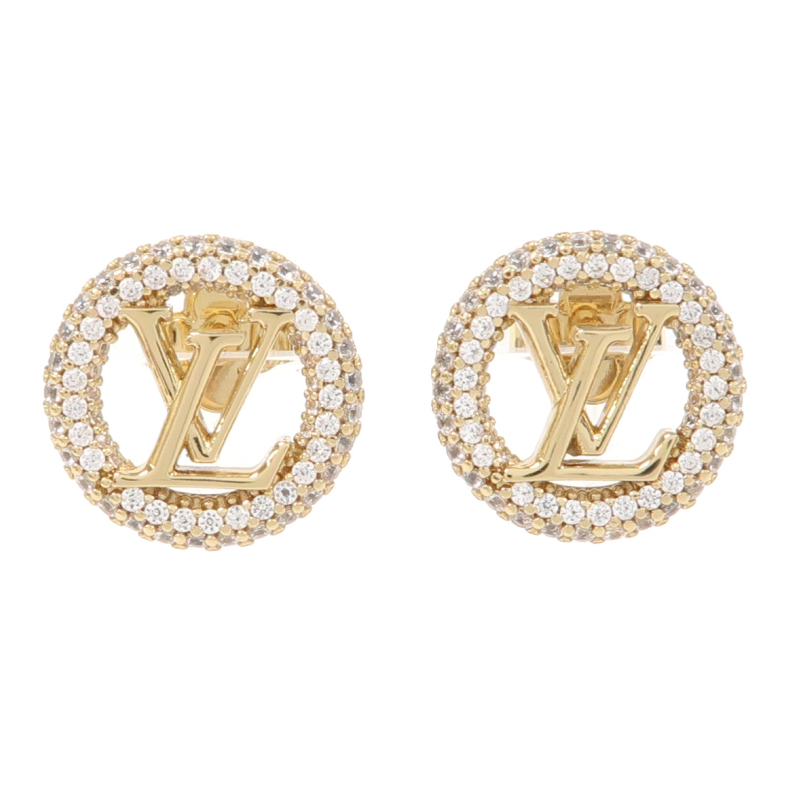 LOUIS VUITTON 金屬Louise By Night Earrings耳環金色
