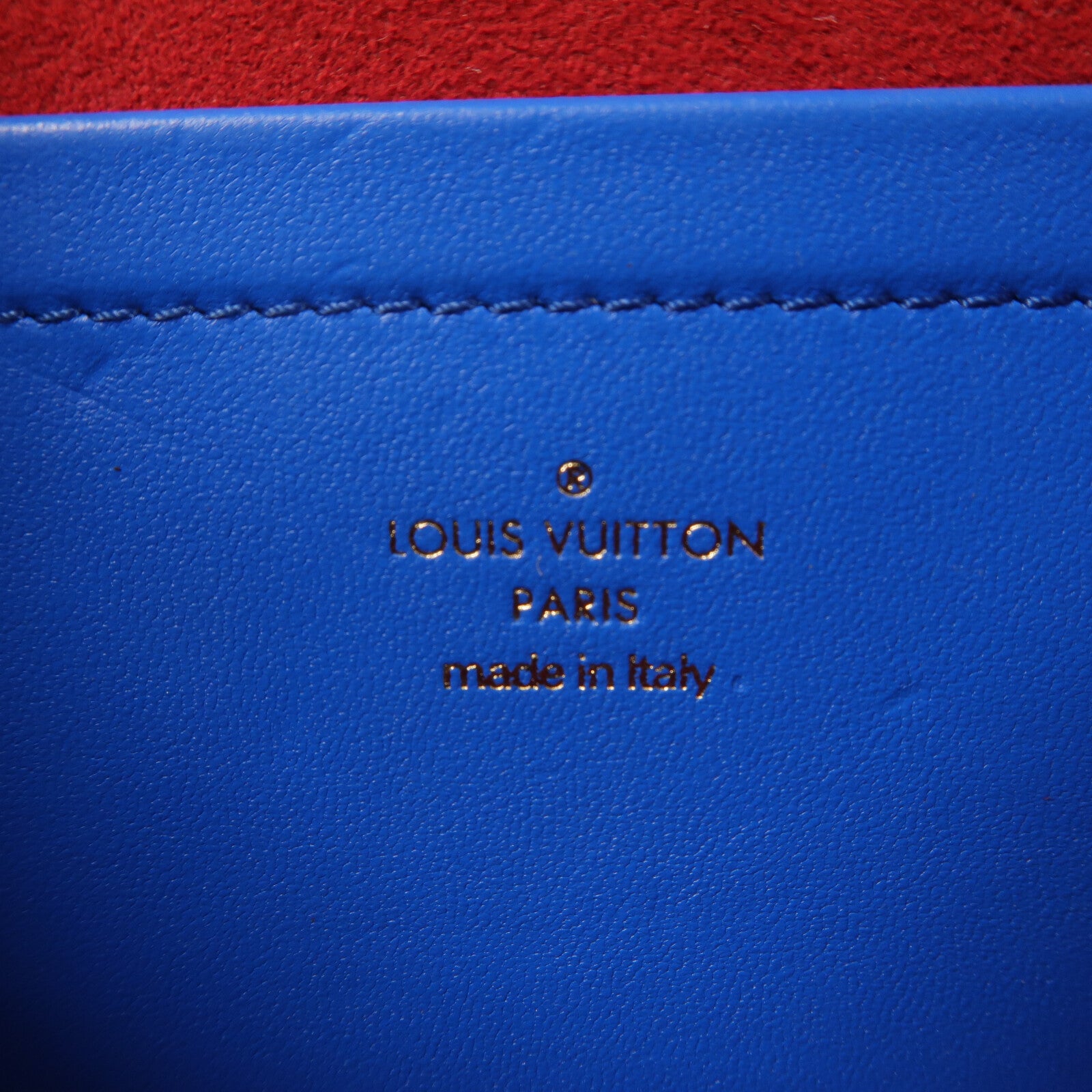 LOUIS VUITTON Monogram Embossed Pochette Coussin鏈帶肩背袋