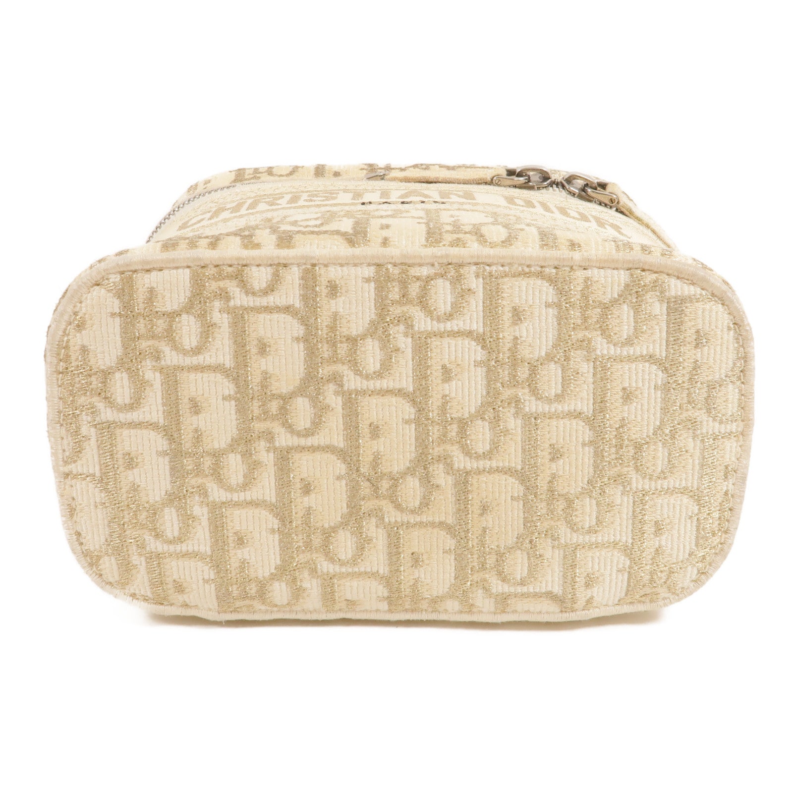 Dior 帆布Oblique Small Travel Vanity Case手挽肩背兩用袋