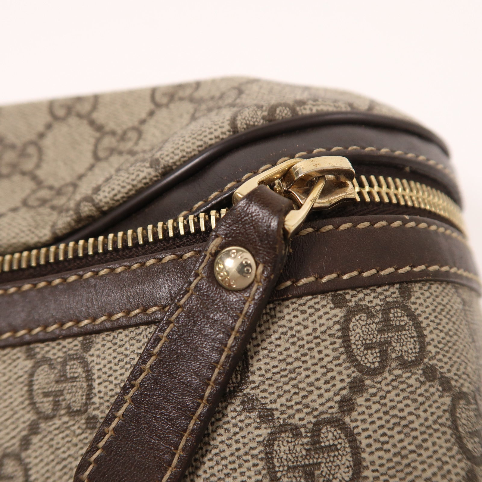 GUCCI 塗層帆布Waist Bag金扣腰包