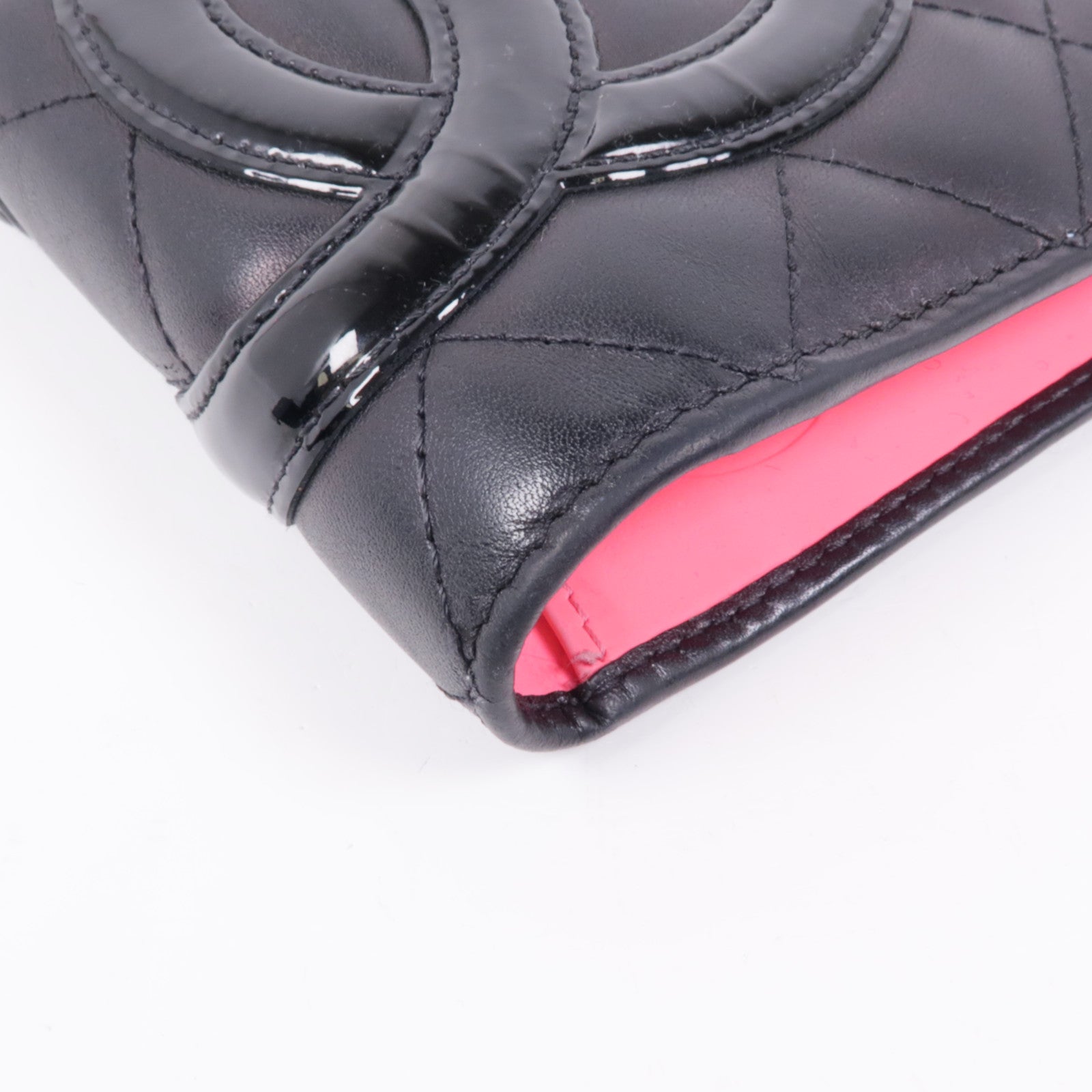 CHANEL 【激減優惠】牛皮皮革Cambon Wallet長錢包