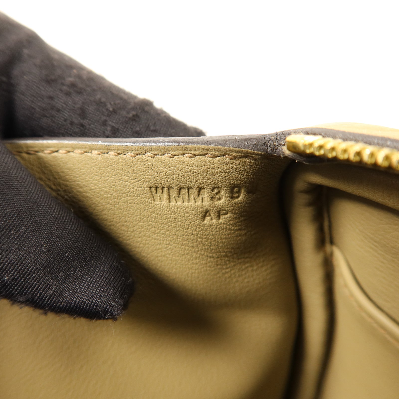 HERMES Clemence皮革Mini Lindy金扣手挽肩背兩用袋Beige Marfa