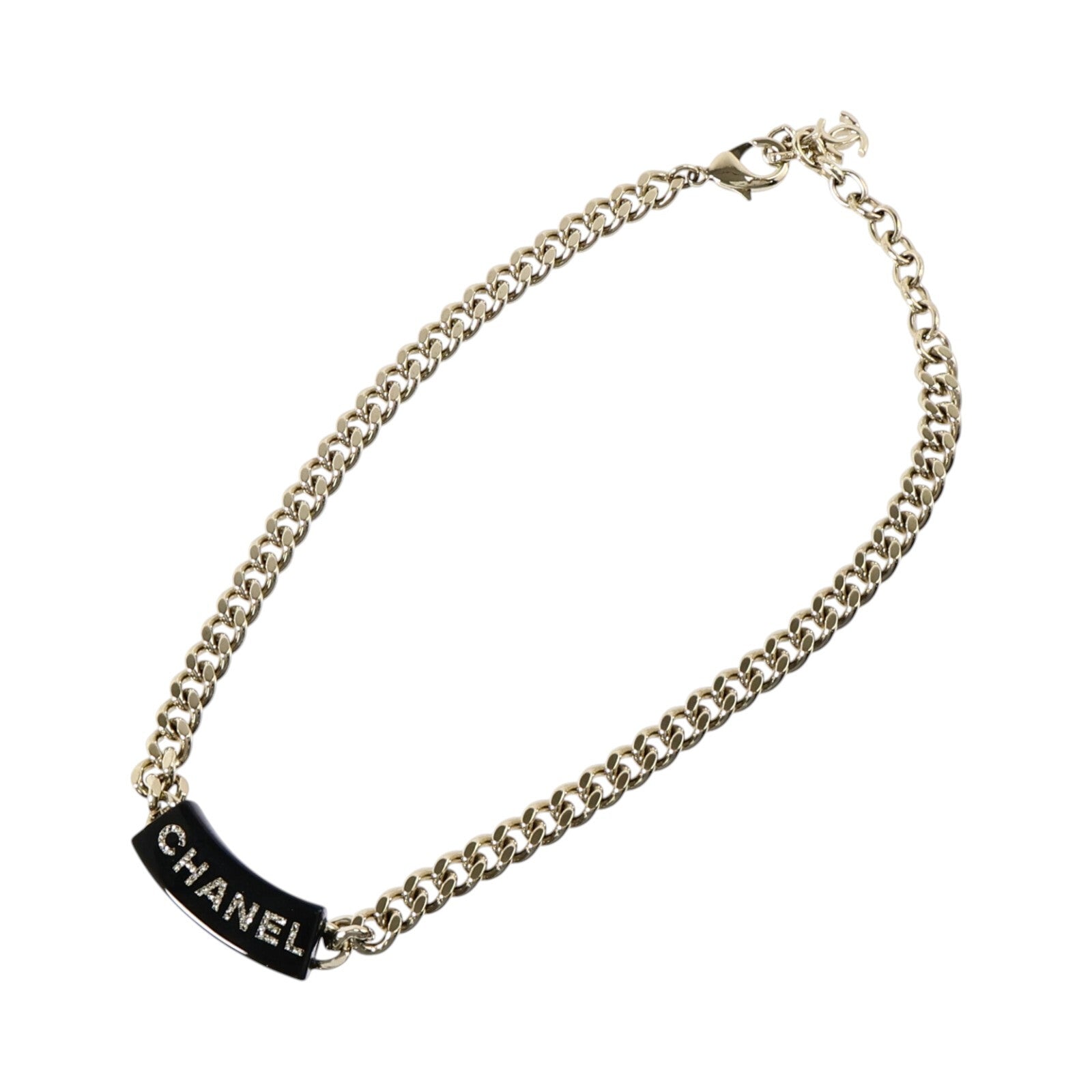 CHANEL 金屬/PVC Choker Necklace項鏈
