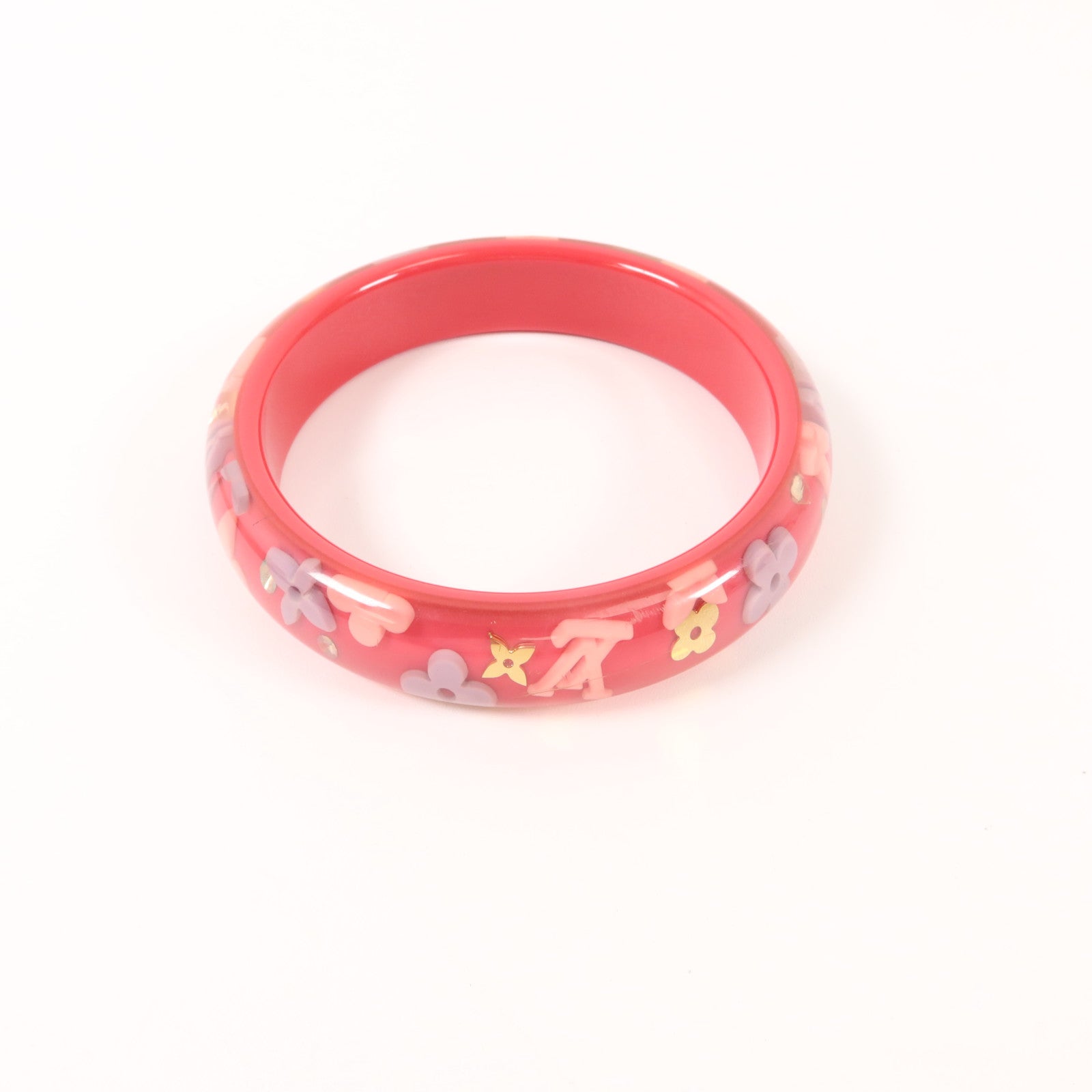 LOUIS VUITTON 樹脂Inclusion Bangle手鐲