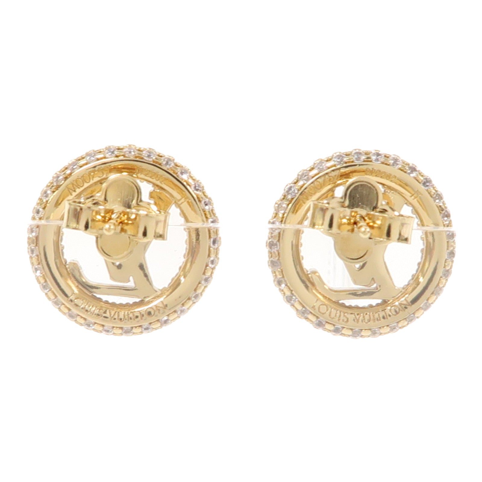 LOUIS VUITTON 金屬Louise By Night Earrings耳環金色