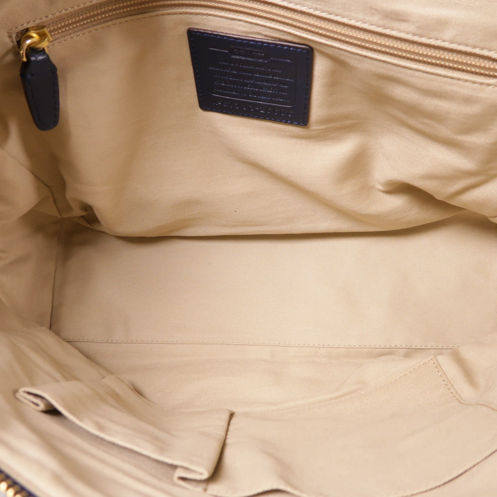 COACH 牛皮皮革Shoulder Bag金扣手挽肩背兩用袋