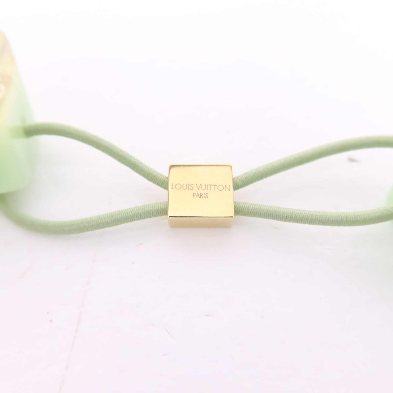 LOUIS VUITTON PVC Hair Cube頭髮橡皮筋