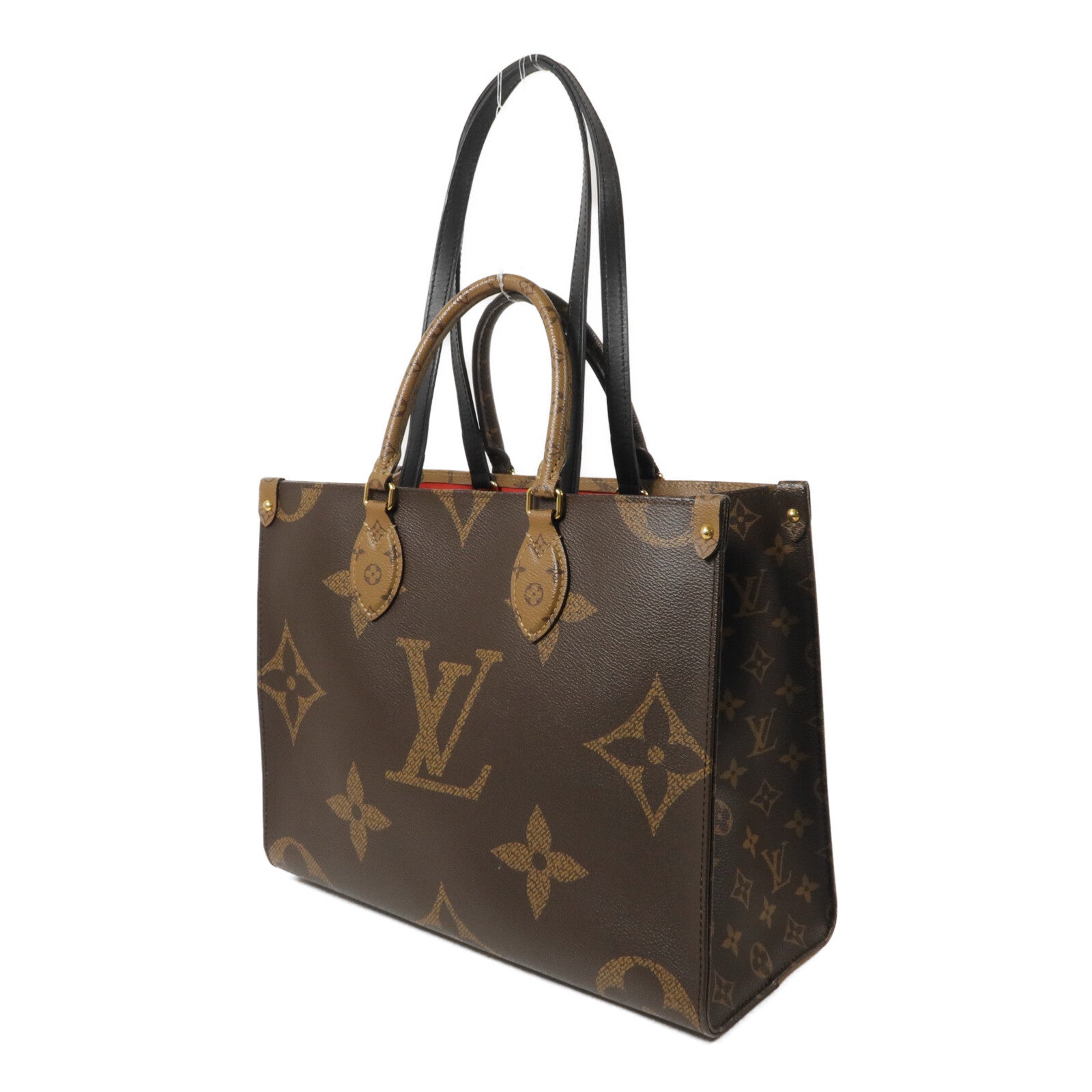 LOUIS VUITTON Monogram Giant On The Go MM手挽肩背兩用袋