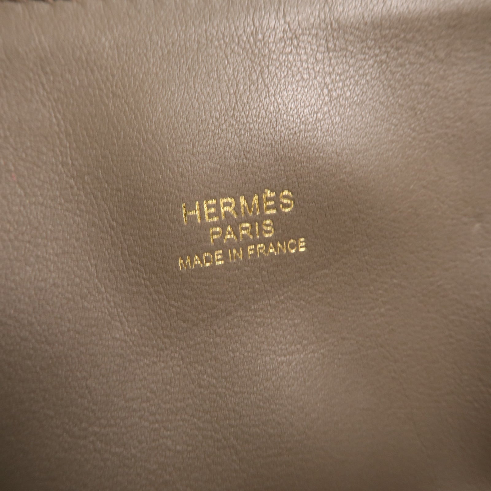 HERMES Togo皮革Bolide 31手挽袋Etain