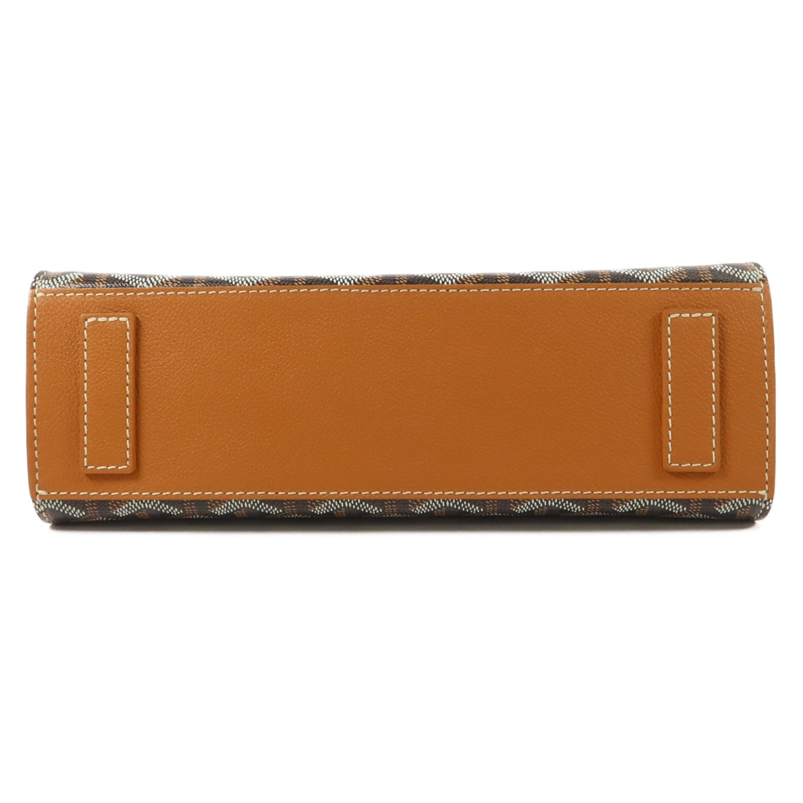 GOYARD 牛皮皮革/塗層帆布Rouette Structure PM鏈帶肩背袋