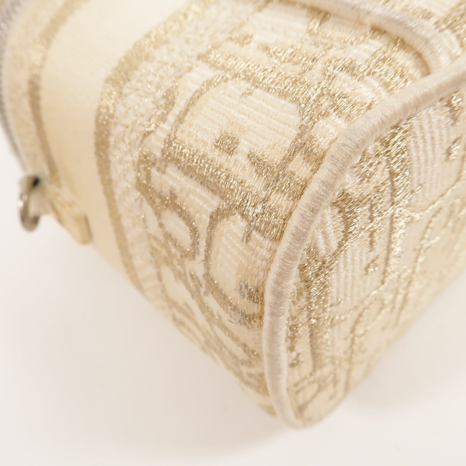 Dior 帆布Oblique Small Travel Vanity Case手挽肩背兩用袋