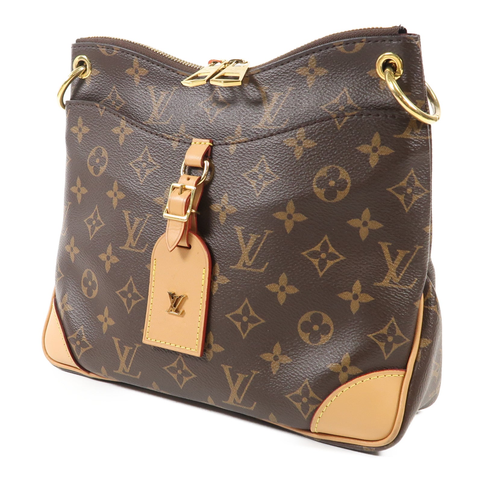 LOUIS VUITTON Monogram Odeon PM金扣手挽袋
